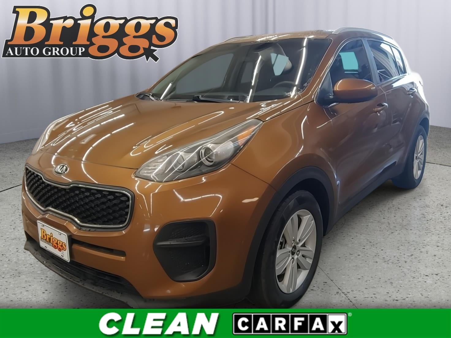 Red (Burnished Copper) 2019 Kia Sportage LX FWD SUV / Crossover Front-Wheel Drive Automatic