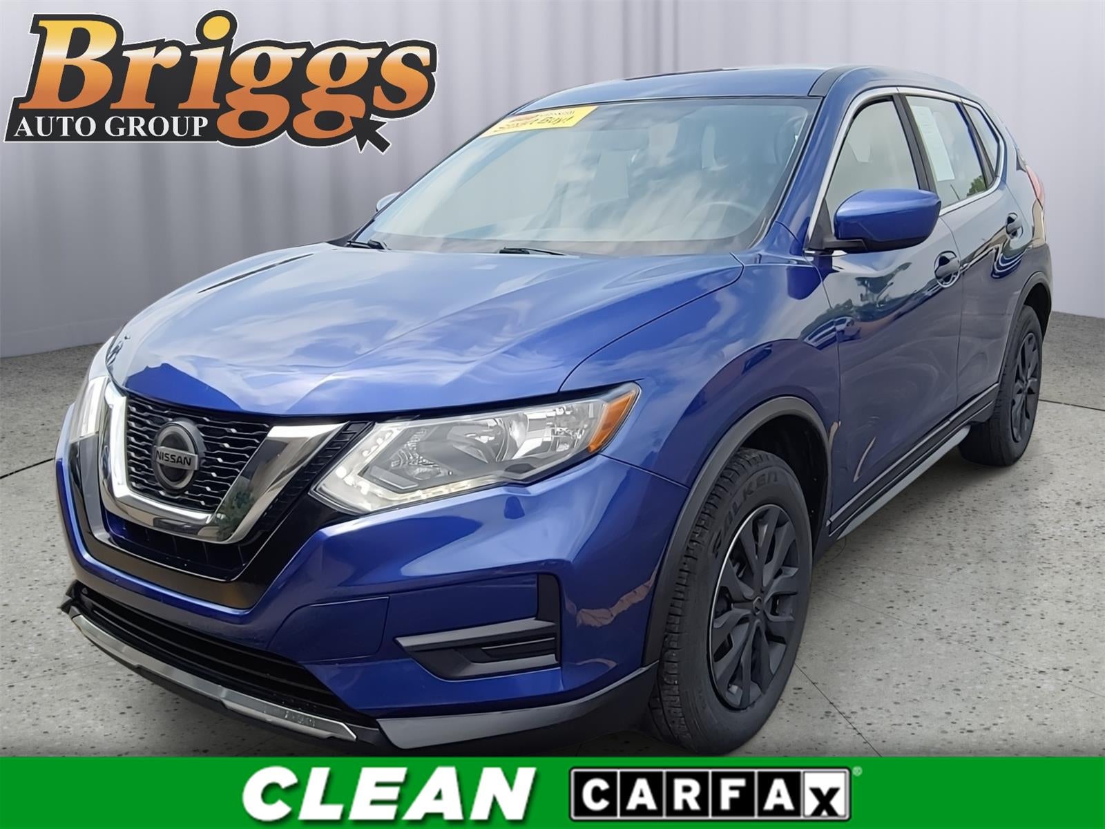 Caspian Blue 2018 Nissan Rogue S AWD SUV / Crossover All-Wheel Drive Continuously Variable Transmission