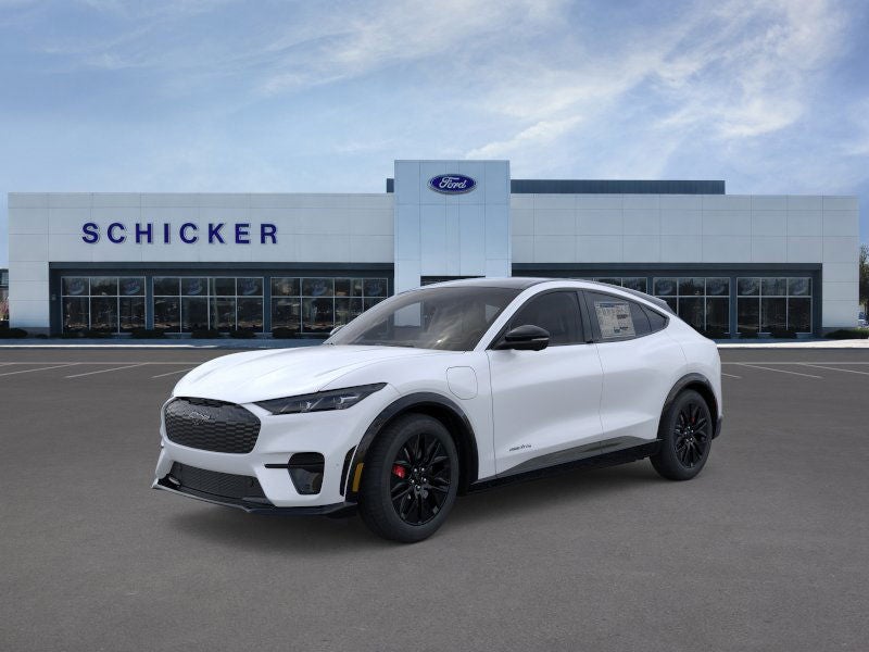 Star White Metallic Tri-Coat 2025 Ford Mustang Mach-E SUV / Crossover All-Wheel Drive Automatic