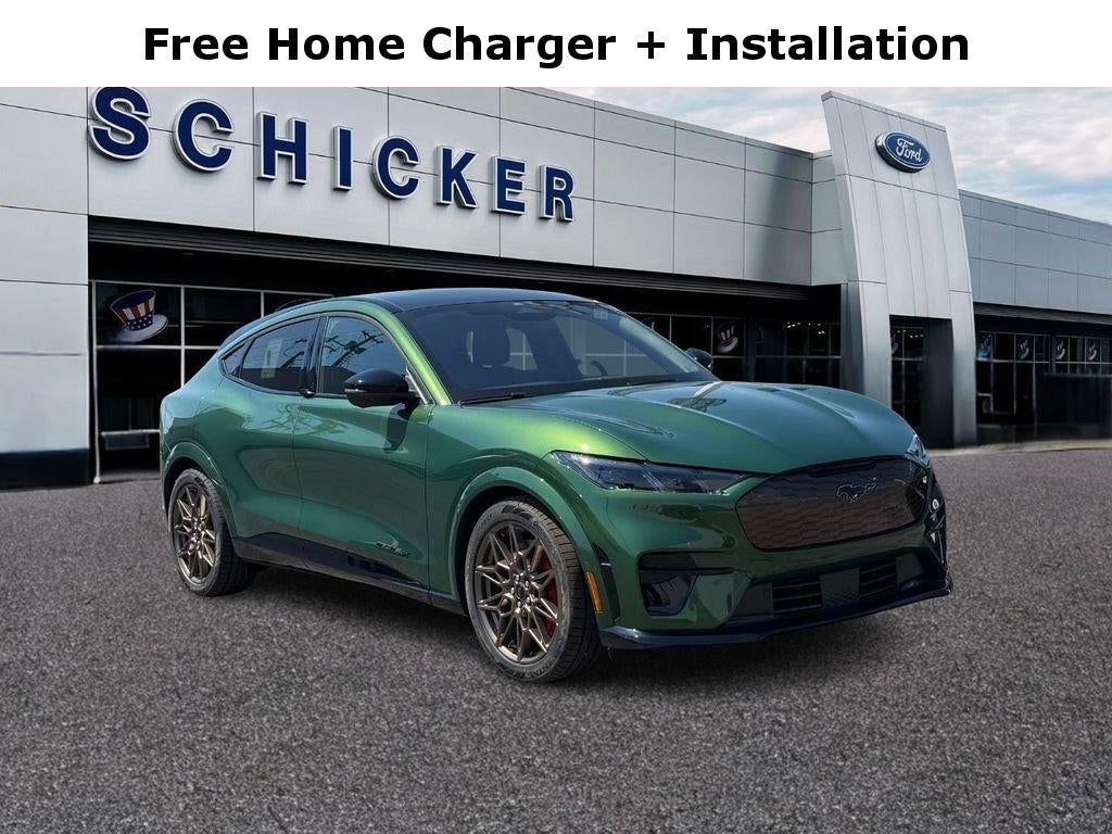 Eruption Green Metallic 2025 Ford Mustang Mach-E SUV / Crossover All-Wheel Drive Automatic