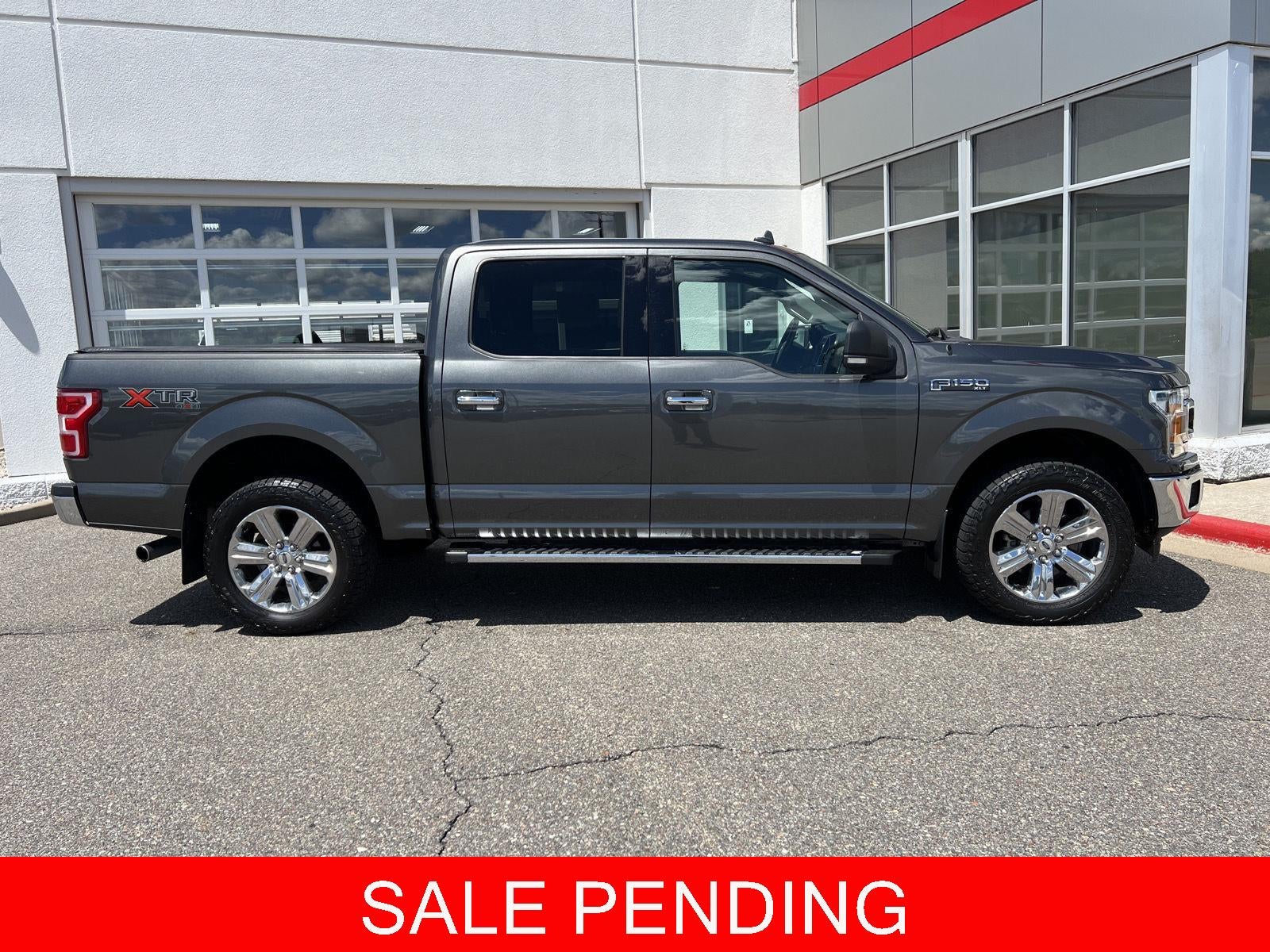 Gray (Magnetic Metallic) 2018 Ford F-150 Pickup Truck Four-Wheel Drive 6-Speed Automatic