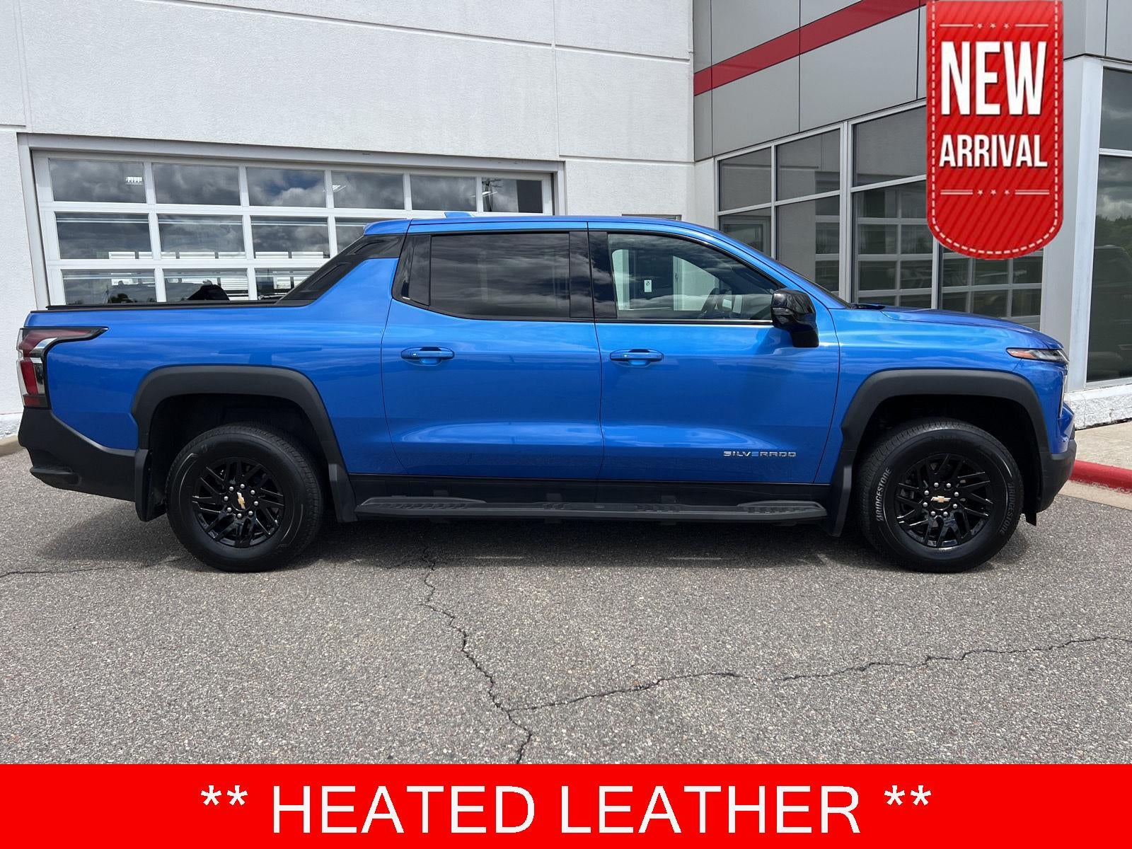 Riptide Blue Metallic 2025 Chevrolet Silverado EV Pickup Truck All-Wheel Drive Automatic