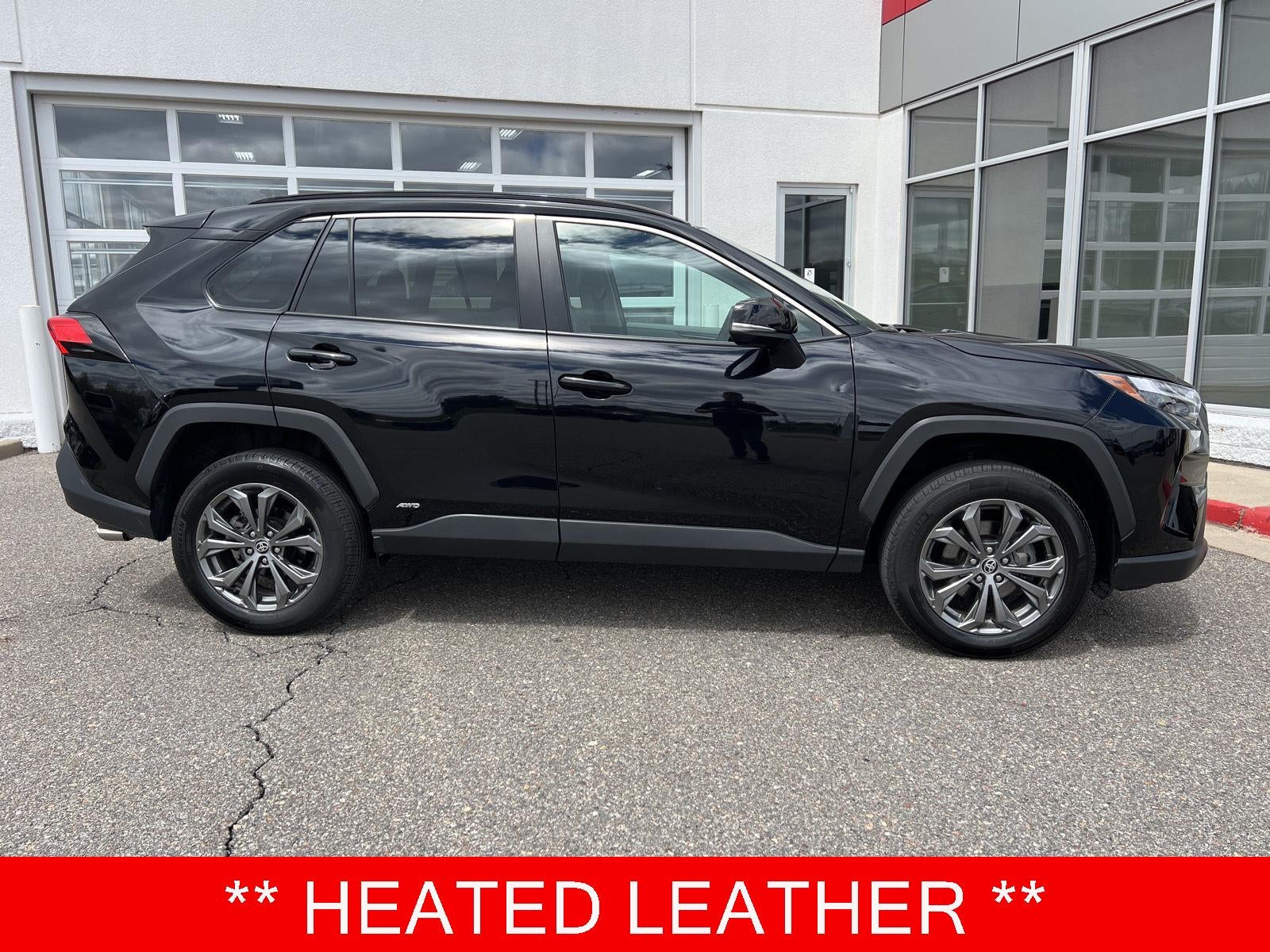 Midnight Black Metallic 2024 Toyota RAV4 Hybrid SUV / Crossover All-Wheel Drive Continuously Variable Transmission