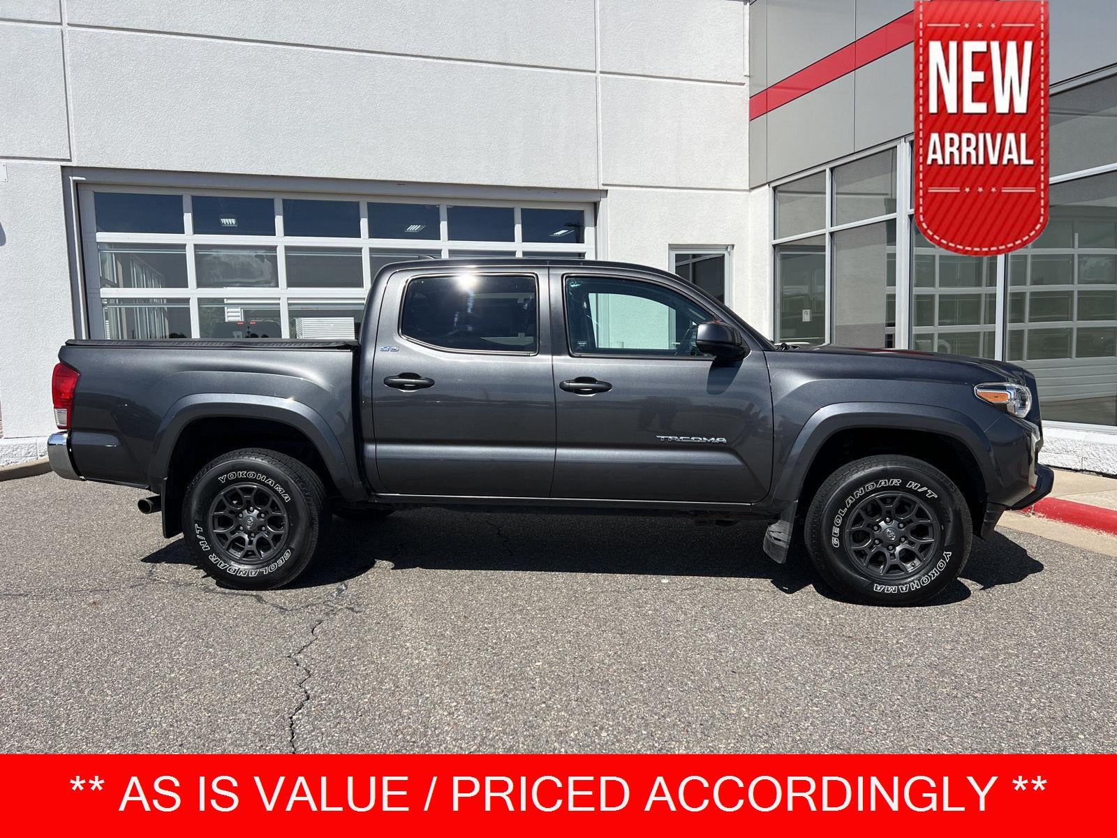 Magnetic Gray Metallic 2017 Toyota Tacoma Pickup Truck Four-Wheel Drive Automatic