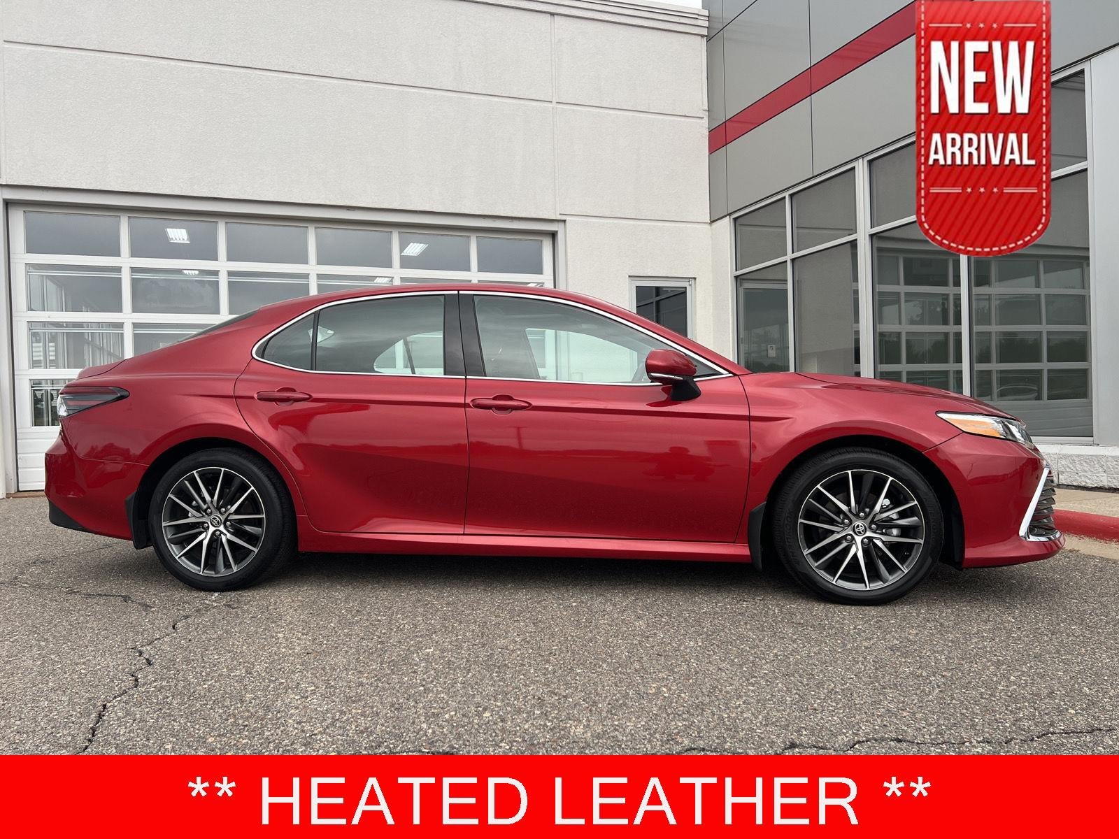Supersonic Red 2024 Toyota Camry Hybrid Sedan Front-Wheel Drive Continuously Variable Transmission