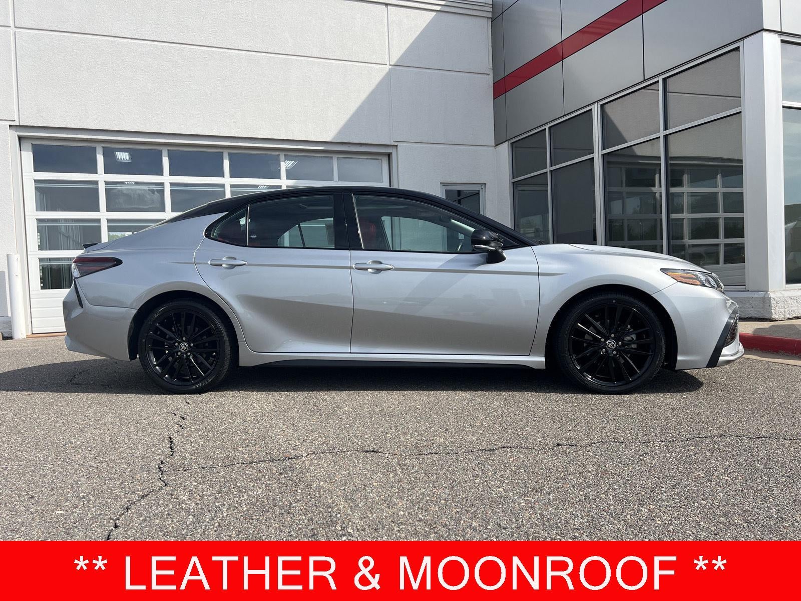Celestial Silver Metallic And Midnight Black Metal 2023 Toyota Camry Sedan Front-Wheel Drive Automatic