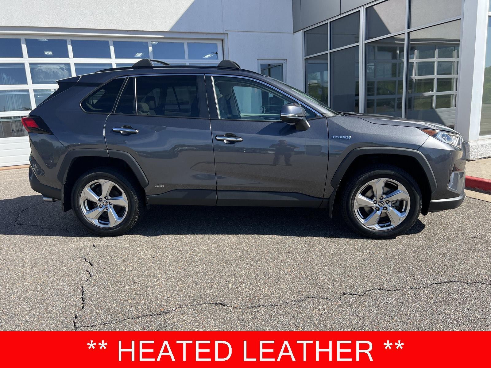 Magnetic Gray Metallic 2021 Toyota RAV4 Hybrid SUV / Crossover All-Wheel Drive Continuously Variable Transmission