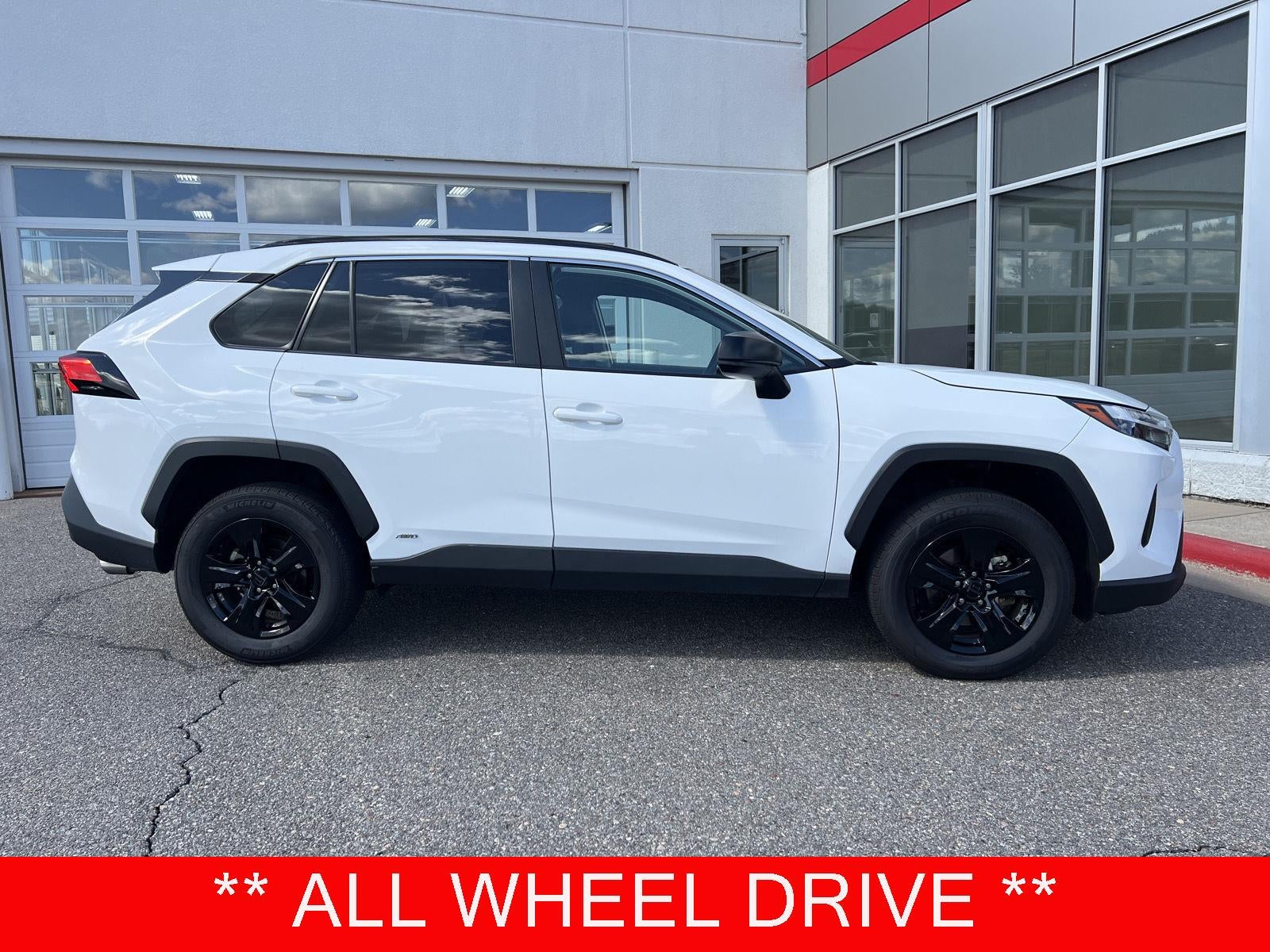 Ice Cap 2025 Toyota RAV4 Hybrid SUV / Crossover All-Wheel Drive Continuously Variable Transmission