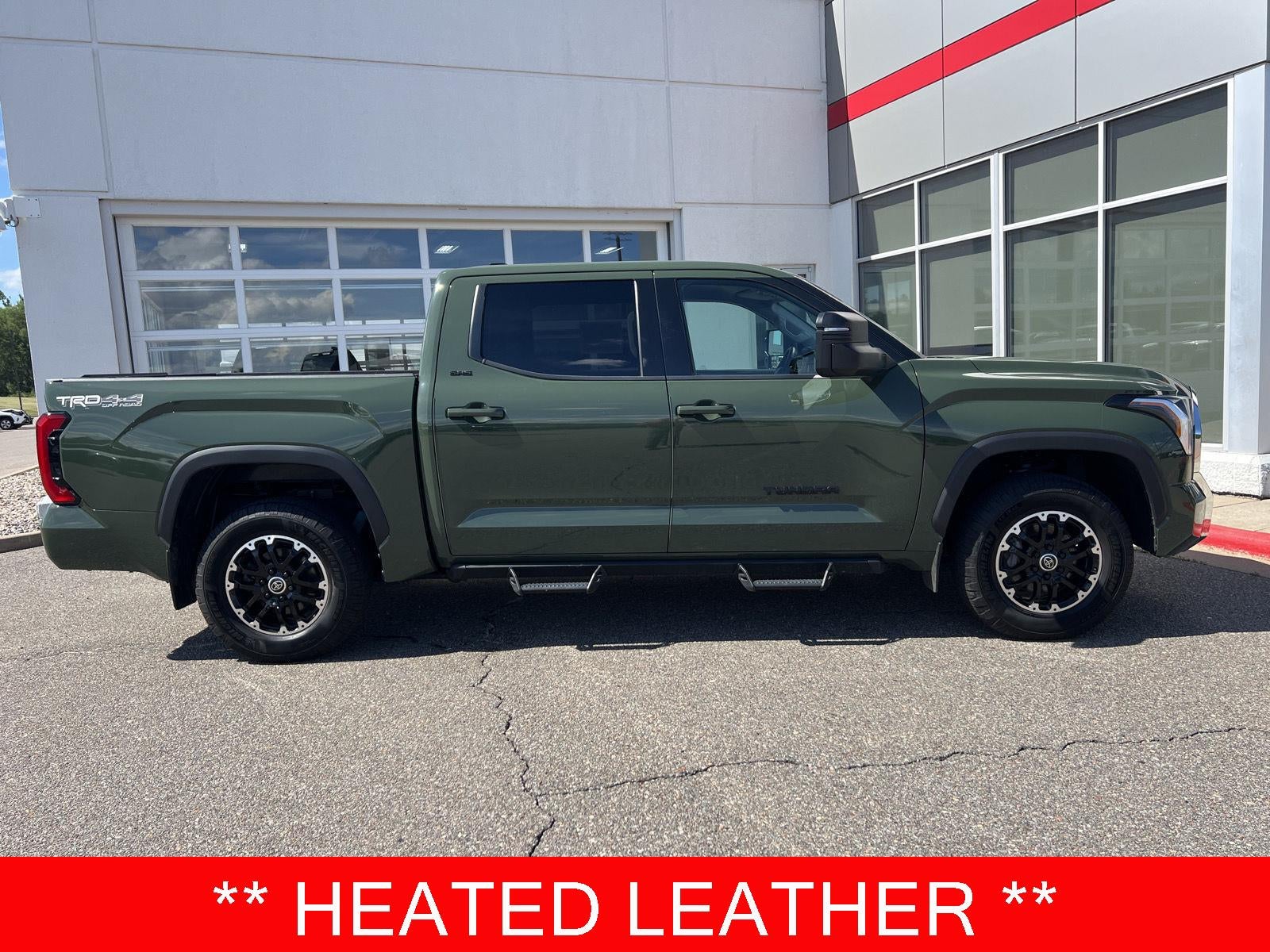 Army Green 2023 Toyota Tundra Pickup Truck Four-Wheel Drive Automatic