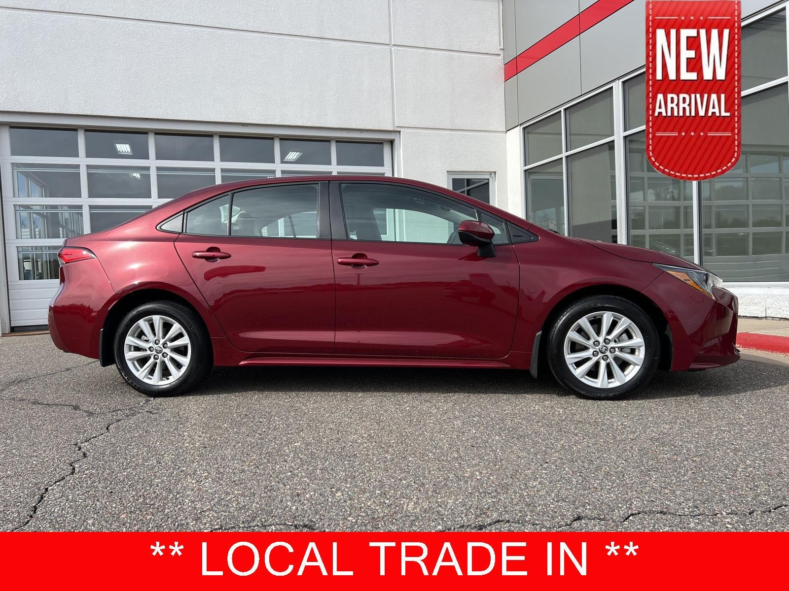 Red 2024 Toyota Corolla Sedan Front-Wheel Drive 