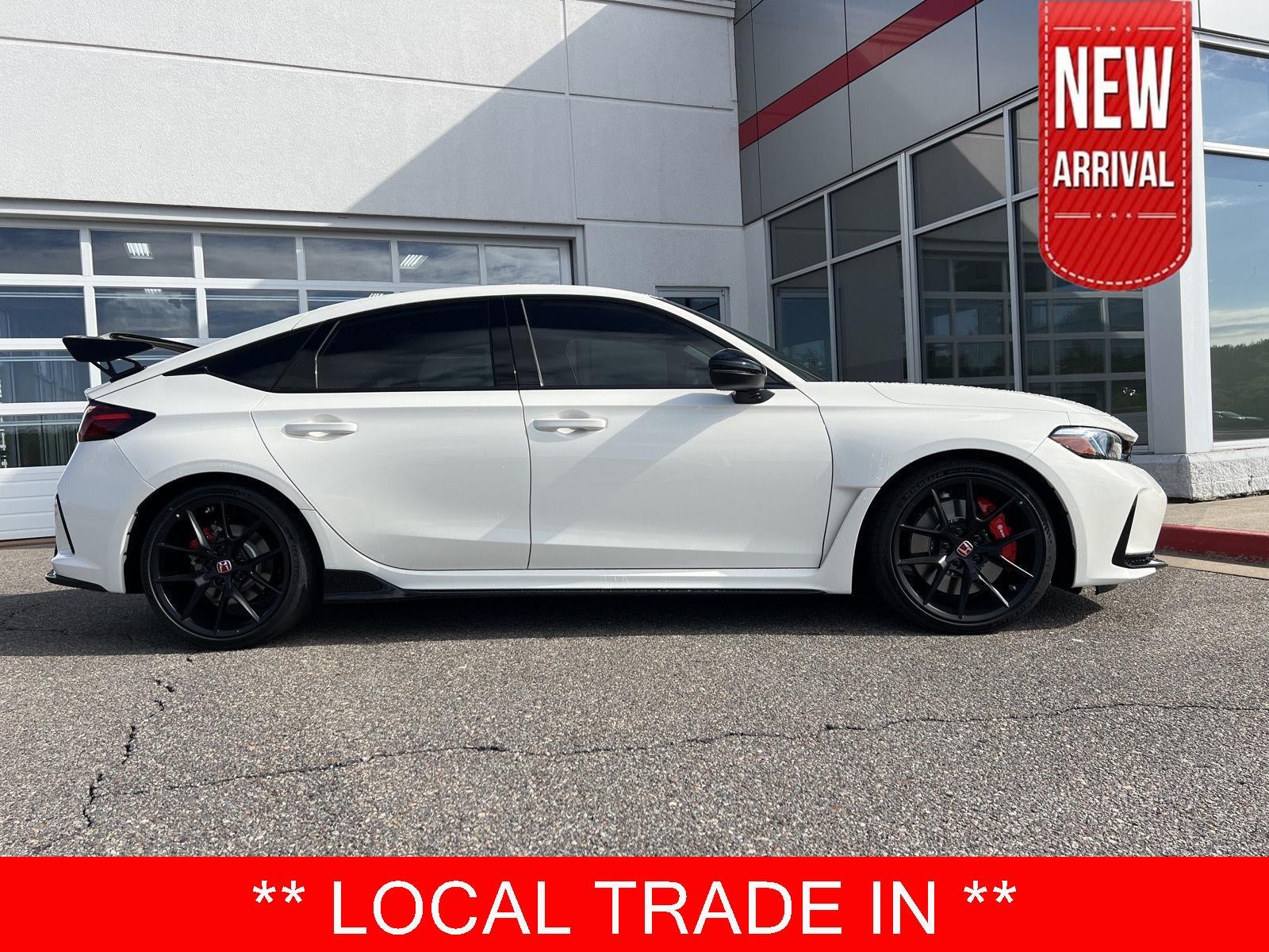 White 2025 Honda Civic Type R Hatchback Front-Wheel Drive 