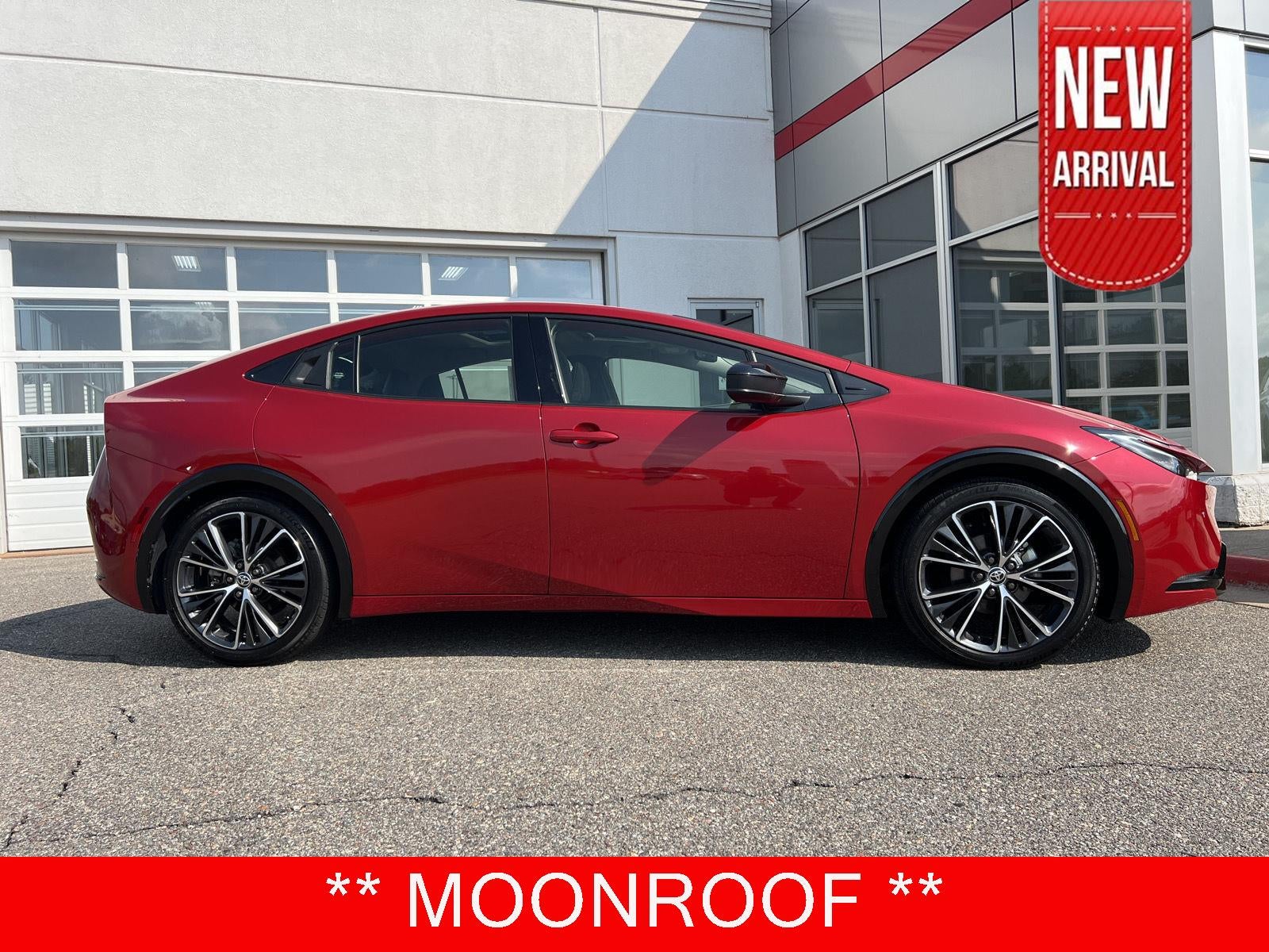 Supersonic Red 2023 Toyota Prius Hatchback Front-Wheel Drive Continuously Variable Transmission