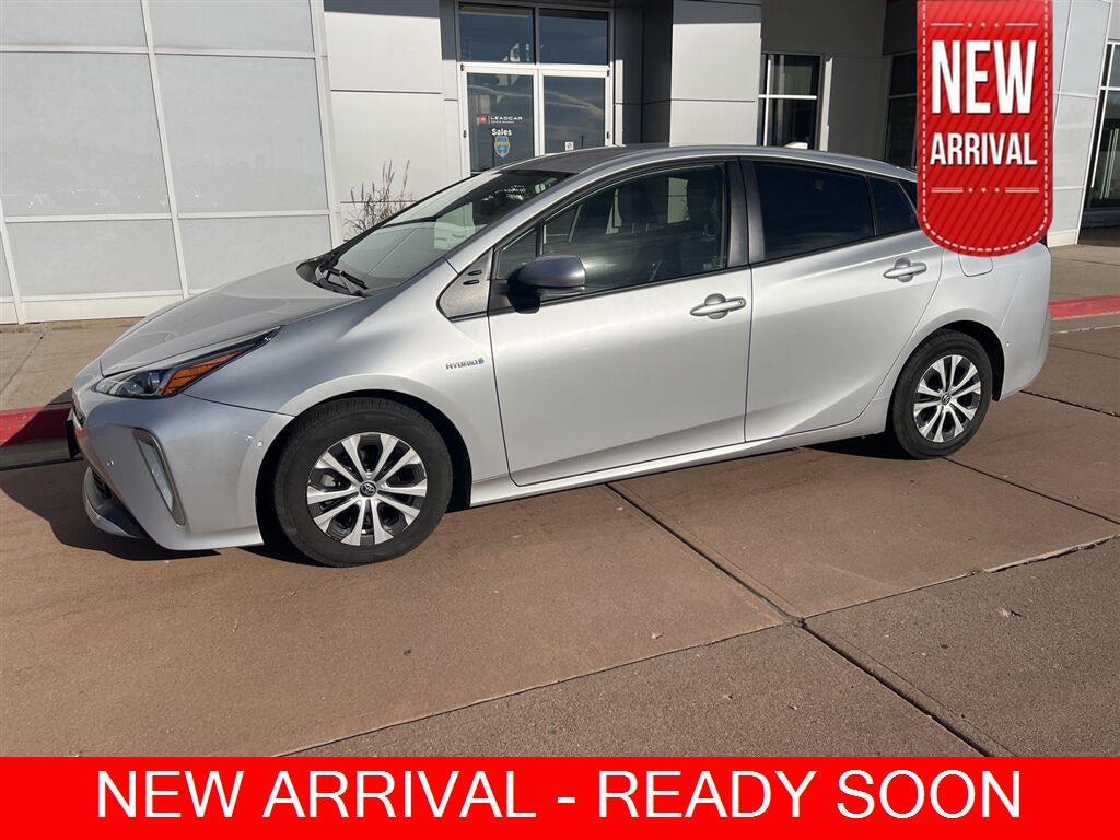 Classic Silver Metallic 2022 Toyota Prius Hatchback All-Wheel Drive Continuously Variable Transmission
