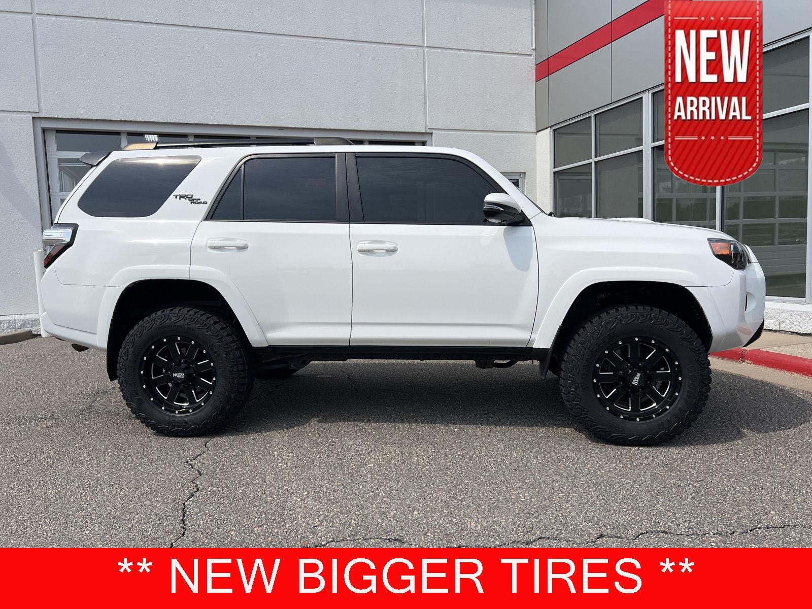 Super White 2019 Toyota 4Runner SUV / Crossover Four-Wheel Drive Automatic