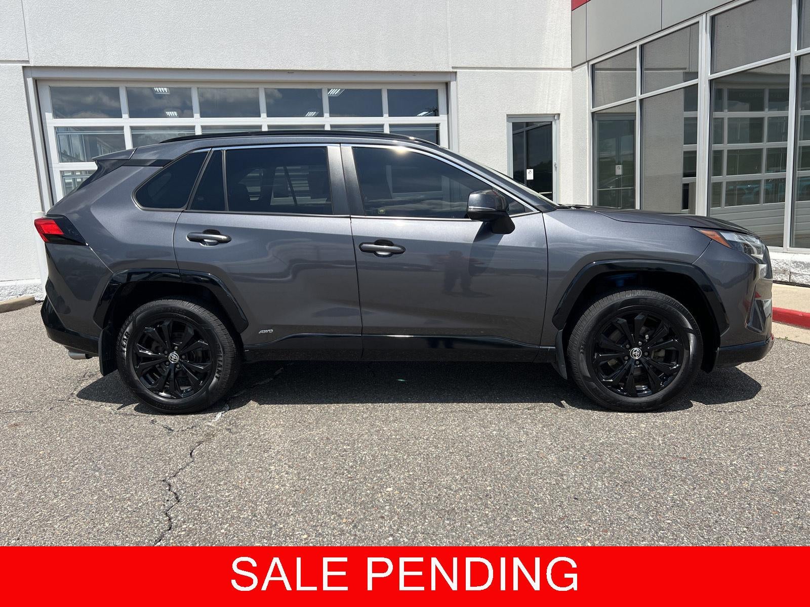 Magnetic Gray Metallic 2022 Toyota RAV4 Hybrid SUV / Crossover All-Wheel Drive Continuously Variable Transmission