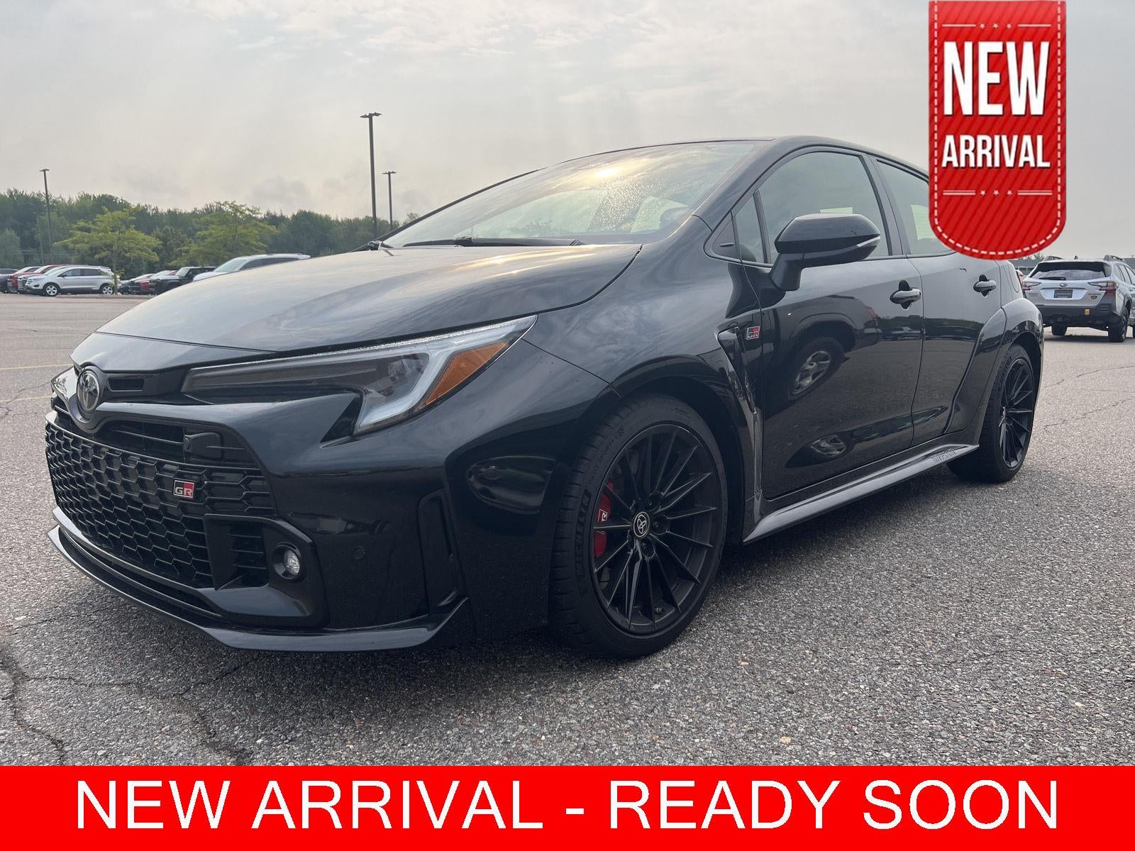 Black 2024 Toyota GR Corolla Hatchback All-Wheel Drive Manual