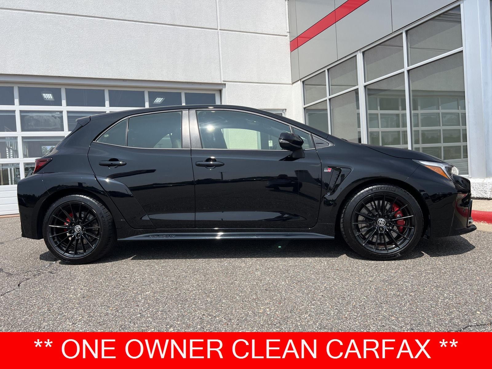 Black 2024 Toyota GR Corolla Hatchback All-Wheel Drive Manual