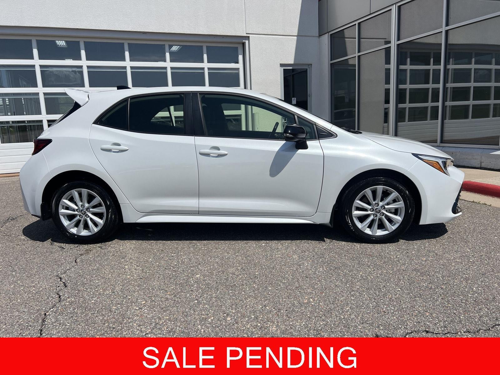 White (Wind Chill Pearl) 2026 Toyota Corolla Hatchback Hatchback Front-Wheel Drive Continuously Variable Transmission
