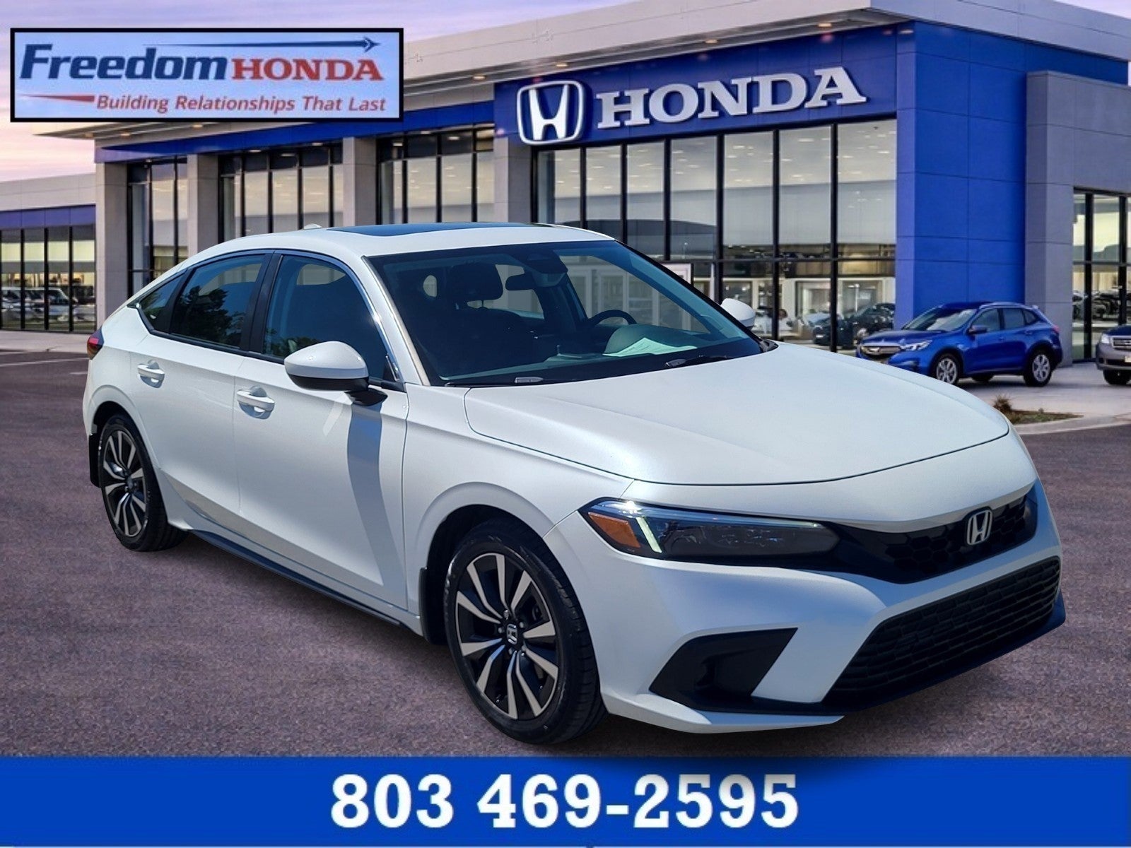  2023 Honda Civic Hatchback EX-L FWD Hatchback Front-Wheel Drive Automatic