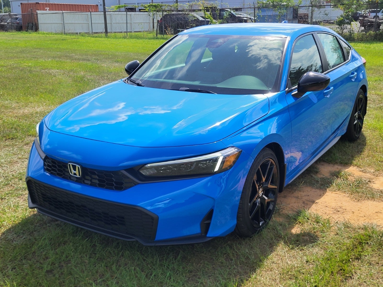Boost Blue Pearl 2026 Honda Civic Hatchback Hatchback Front-Wheel Drive Automatic