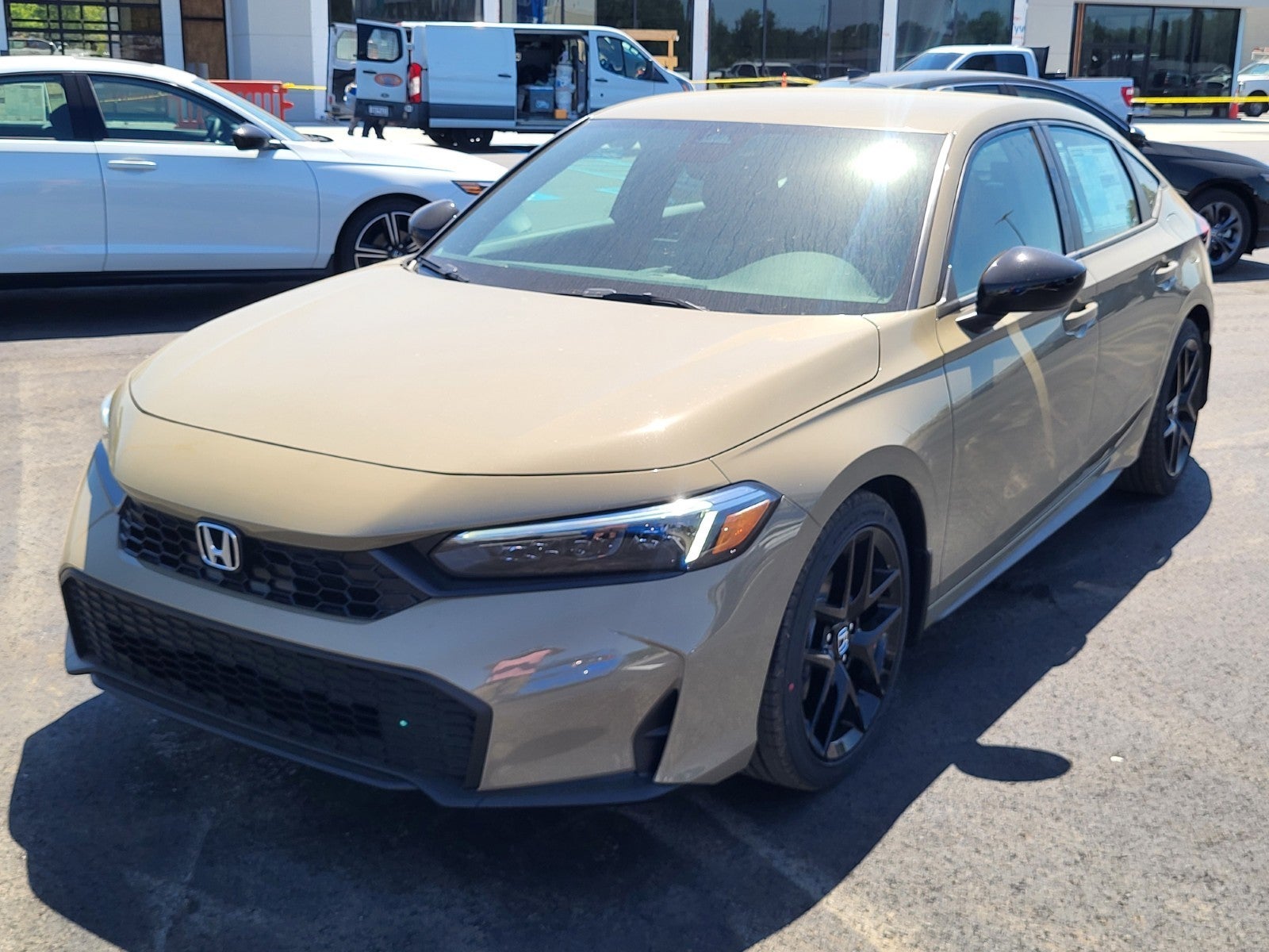 Sand Dune Pearl 2026 Honda Civic Hatchback Hatchback Front-Wheel Drive Automatic