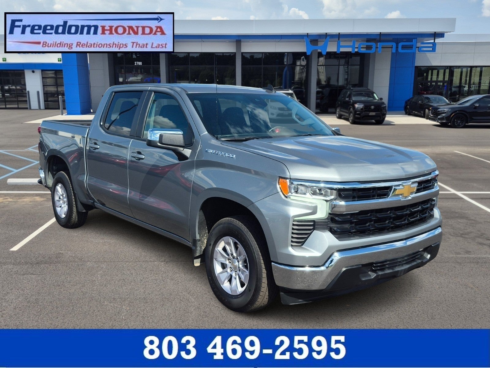 Sterling Gray Metallic 2026 Chevrolet Silverado 1500 Pickup Truck 4X2 Automatic