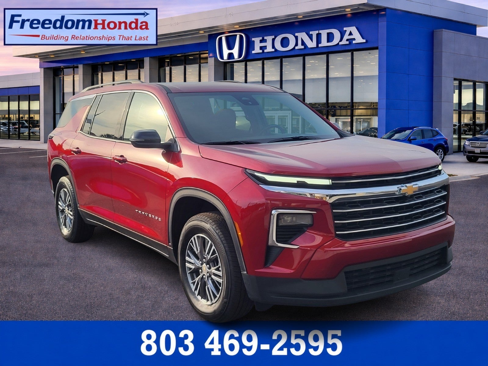 Radiant Red Tintcoat 2026 Chevrolet Traverse SUV / Crossover Four-Wheel Drive Automatic