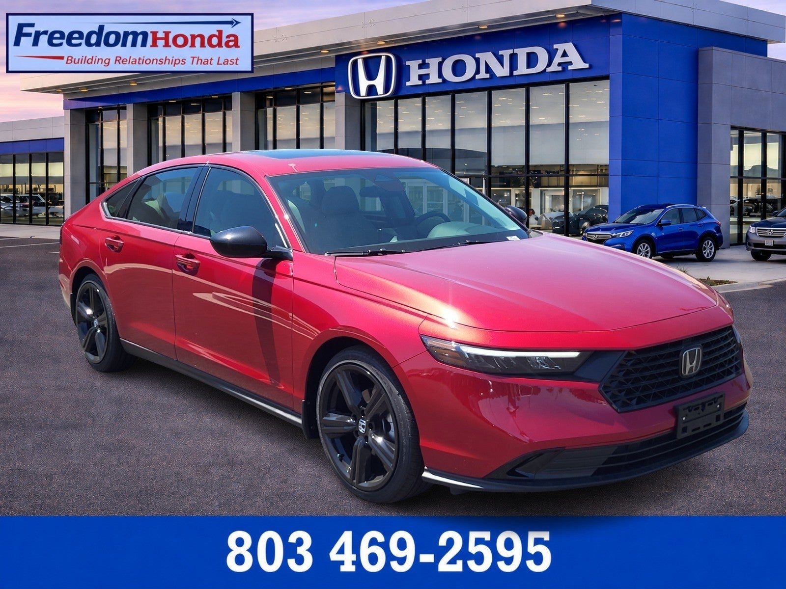 Radiant Red Metallic 2026 Honda Accord Sedan Front-Wheel Drive Automatic