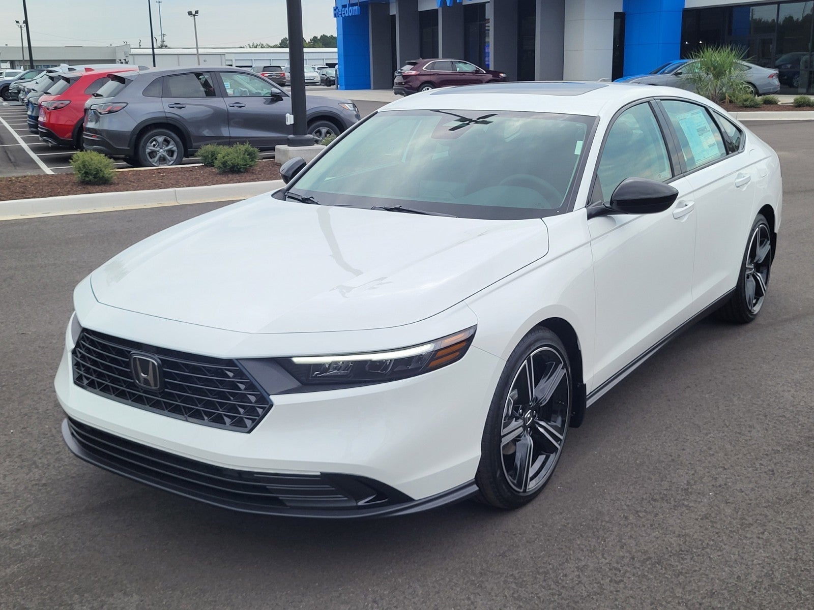 Platinum White Pearl 2026 Honda Accord Sedan Front-Wheel Drive Automatic