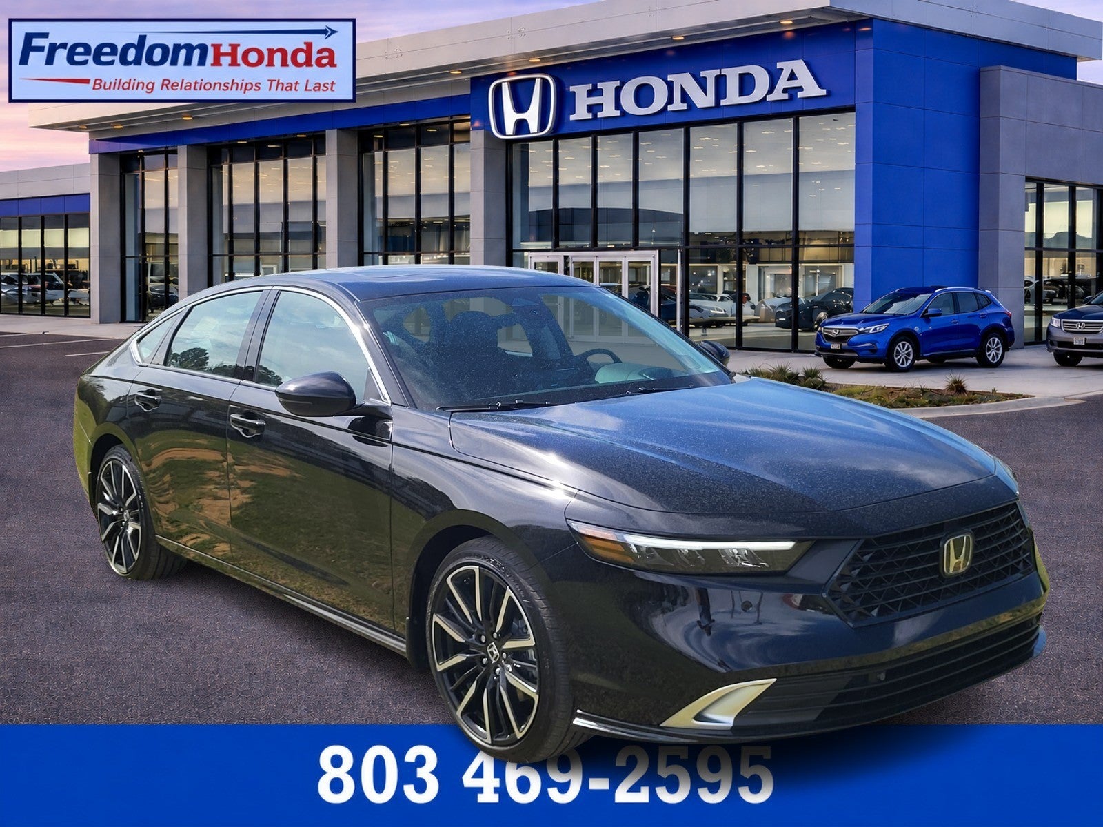 Crystal Black Pearl 2026 Honda Accord Hybrid Sedan Front-Wheel Drive Automatic