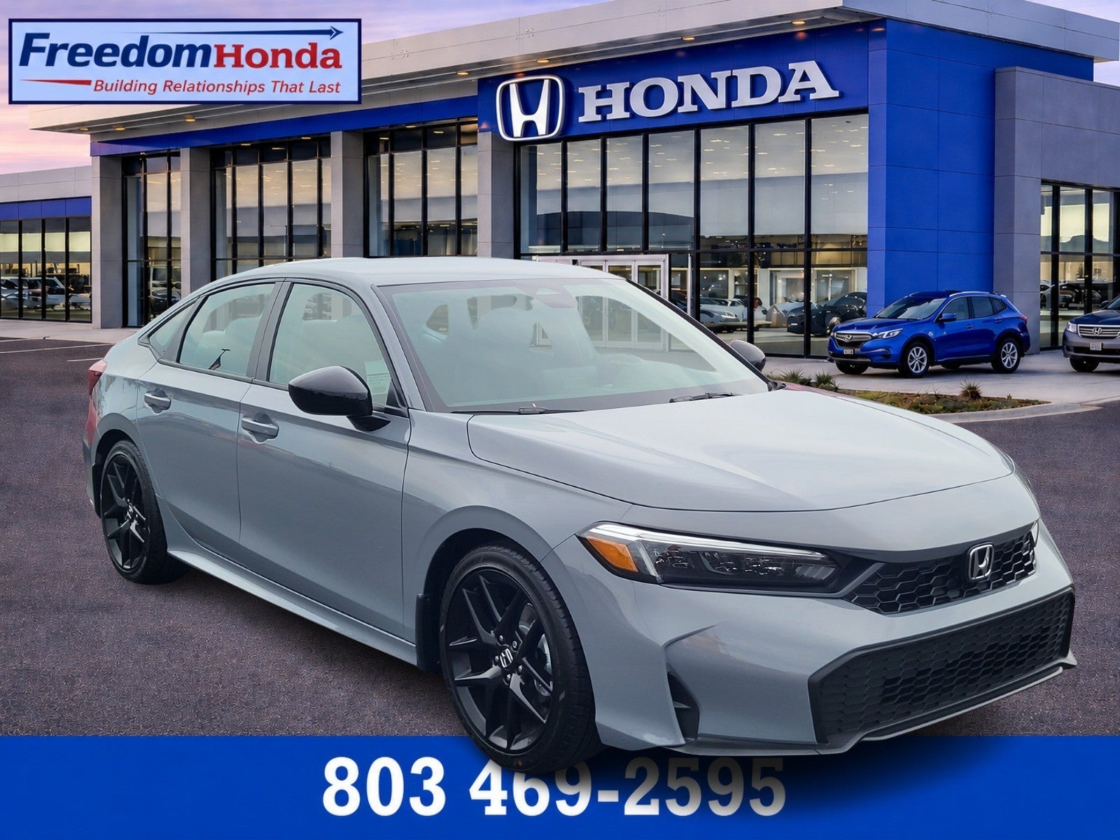 Urban Gray Pearl 2026 Honda Civic Sedan Front-Wheel Drive Automatic