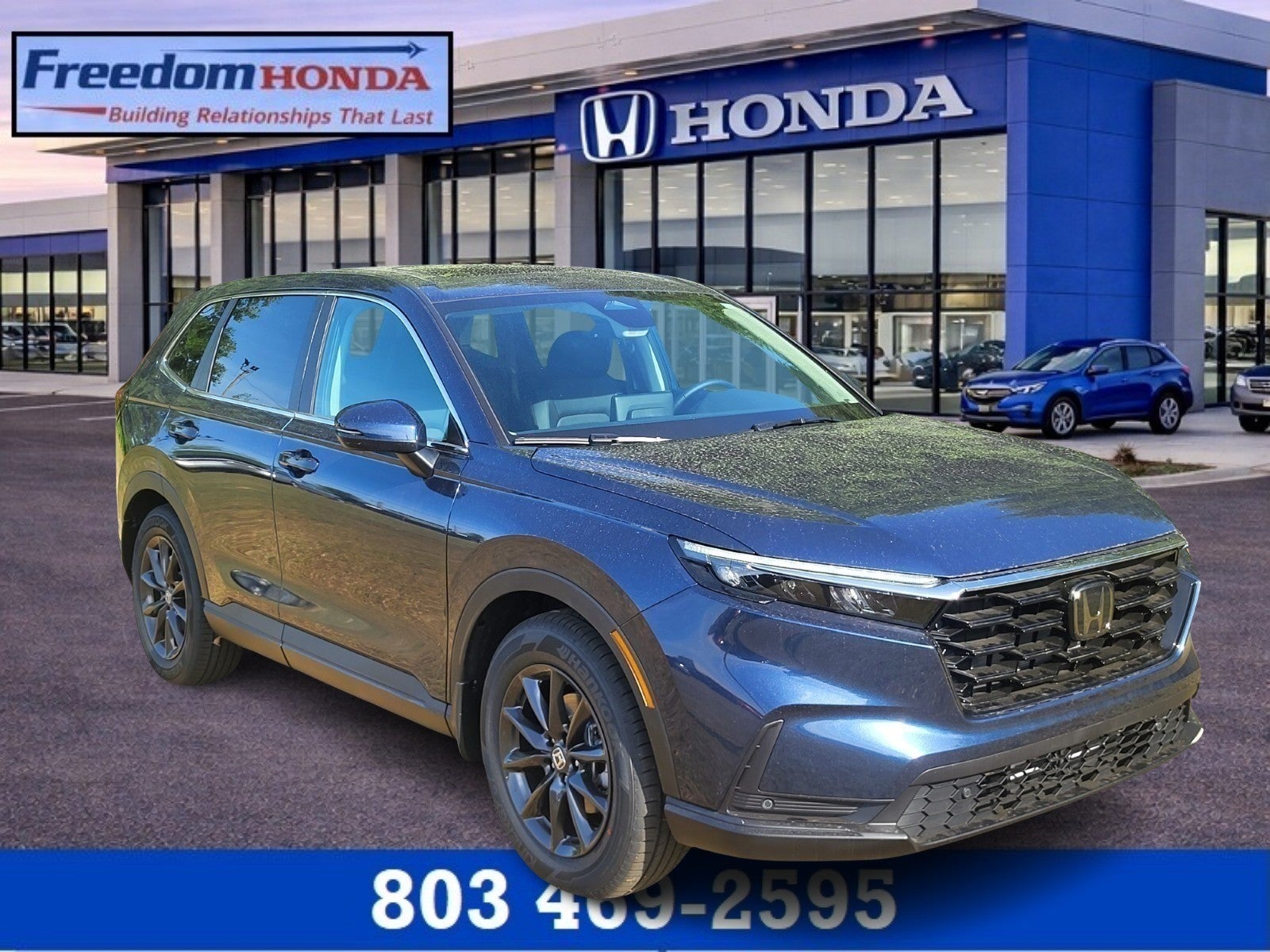 Canyon River Blue Metallic 2026 Honda CR-V EX-L FWD SUV / Crossover Front-Wheel Drive Automatic