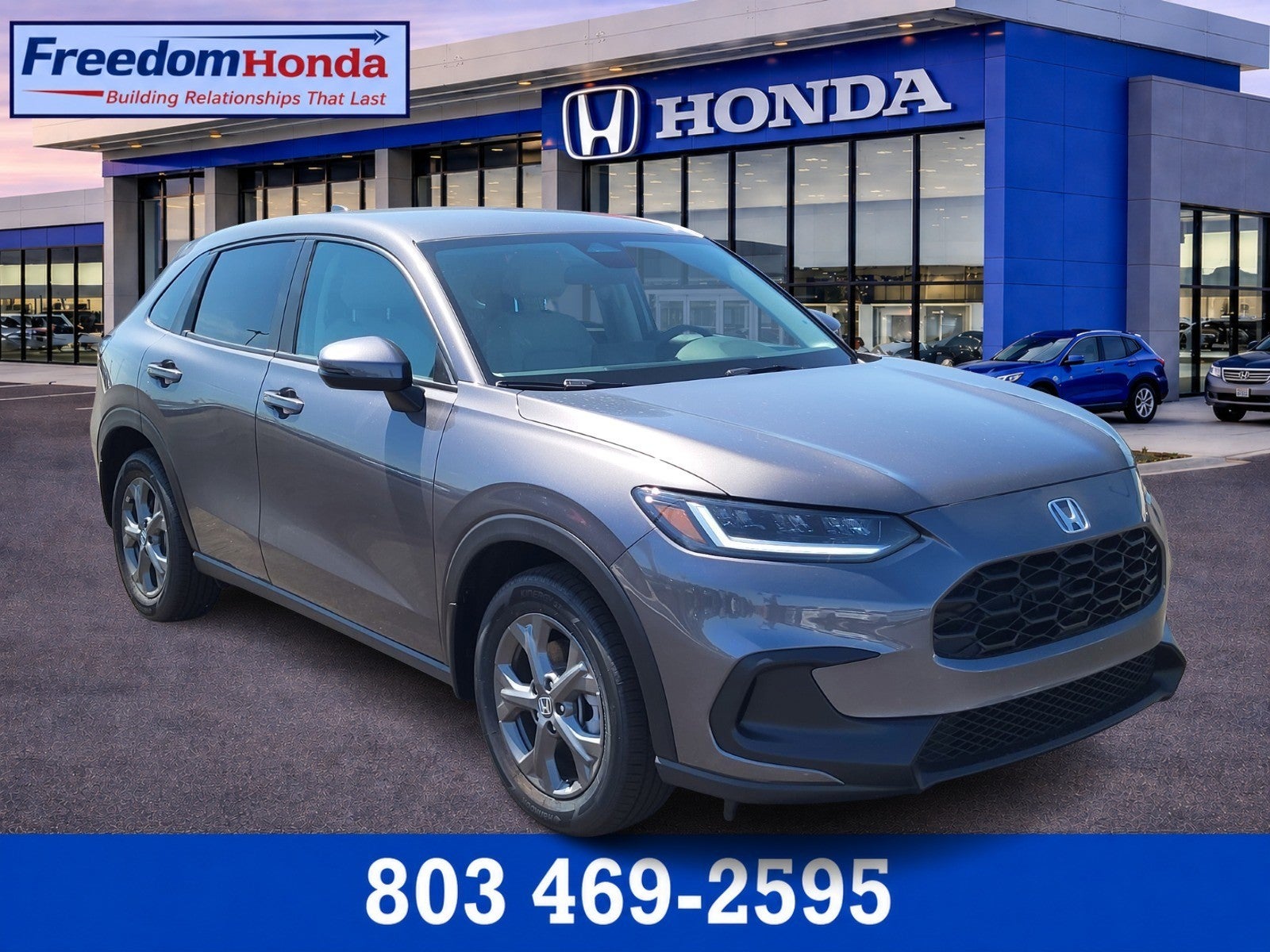 Gray (Modern Steel Metallic) 2027 Honda HR-V SUV / Crossover Front-Wheel Drive Automatic