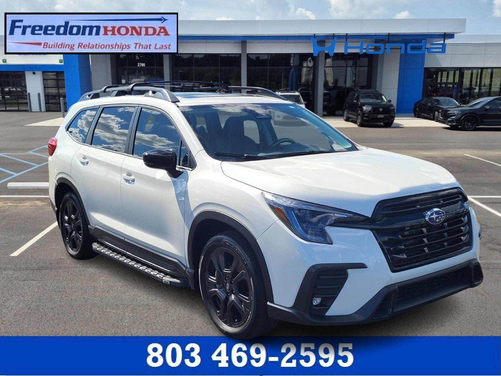 Crystal White Pea 2025 Subaru Ascent SUV / Crossover All-Wheel Drive Automatic