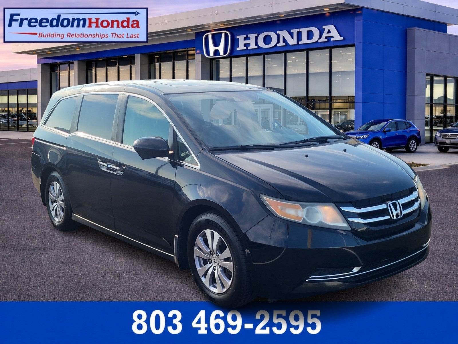  2016 Honda Odyssey Minivan Front-Wheel Drive Automatic