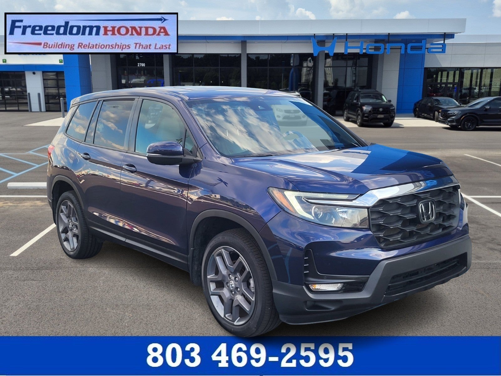 Black (Obsidian Blue Pearl) 2022 Honda Passport SUV / Crossover All-Wheel Drive Automatic