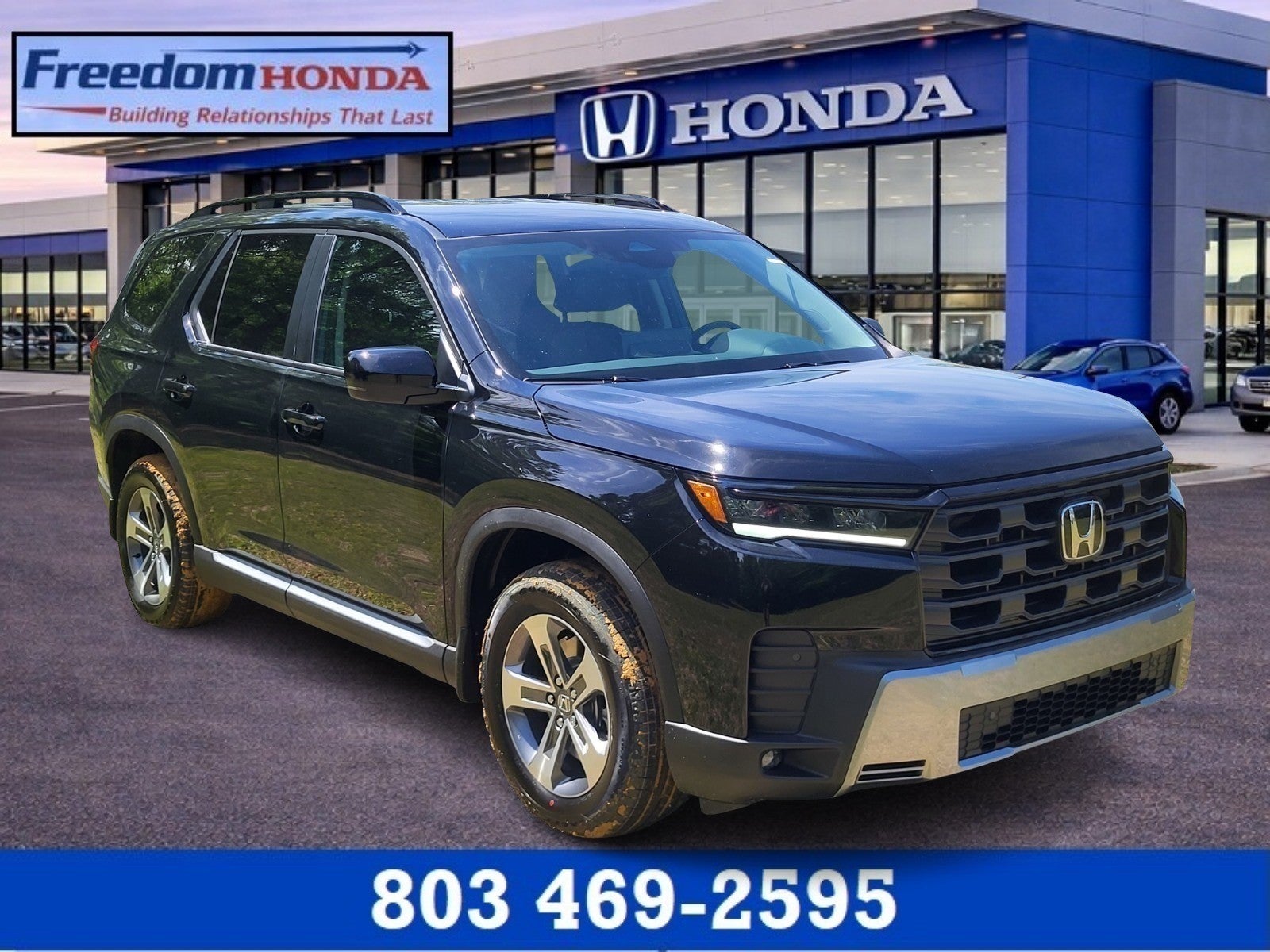 Crystal Black Pearl 2026 Honda Pilot EX-L AWD SUV / Crossover All-Wheel Drive Automatic