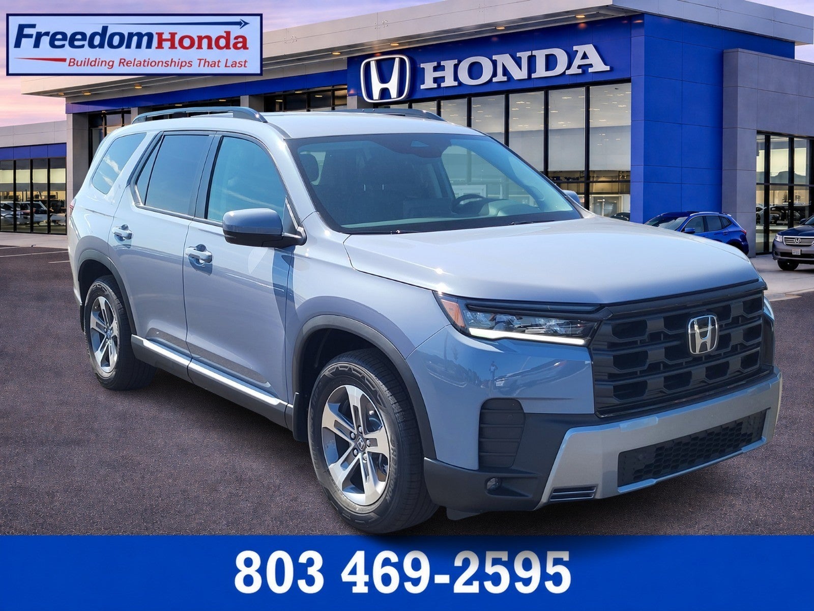 Sonic Gray Pearl 2026 Honda Pilot SUV / Crossover Front-Wheel Drive Automatic