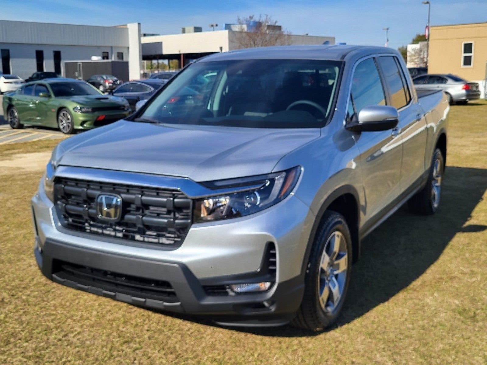 Solar Silver Metallic 2026 Honda Ridgeline Pickup Truck All-Wheel Drive Automatic