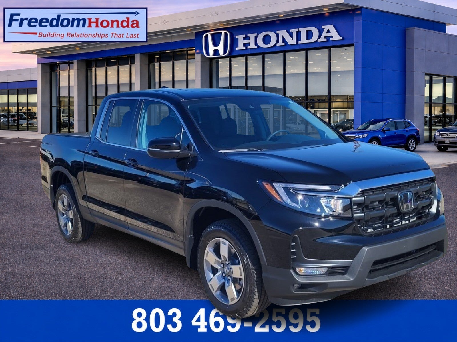 Crystal Black Pearl 2026 Honda Ridgeline Pickup Truck All-Wheel Drive Automatic