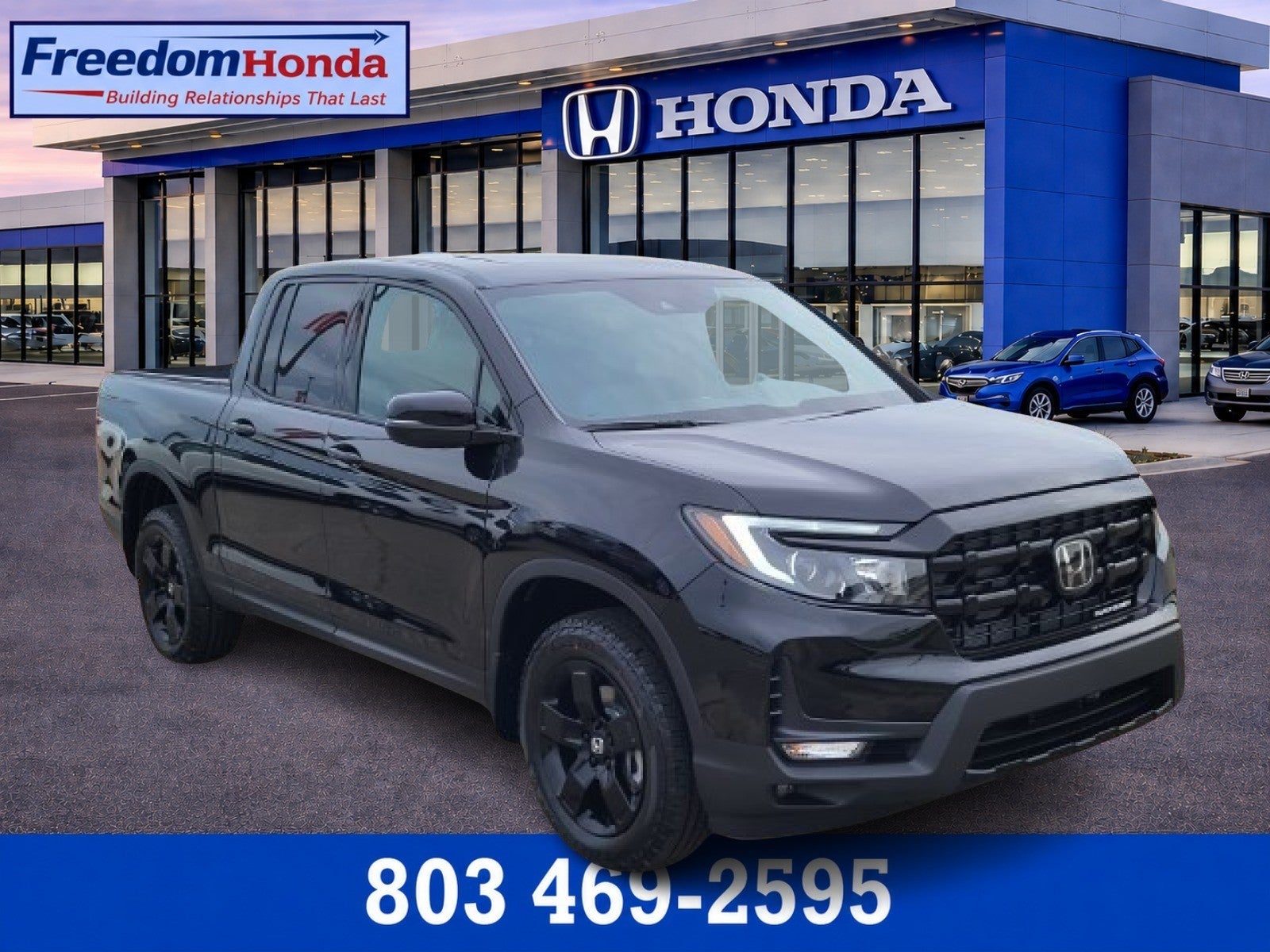 Crystal Black Pearl 2026 Honda Ridgeline Pickup Truck All-Wheel Drive Automatic