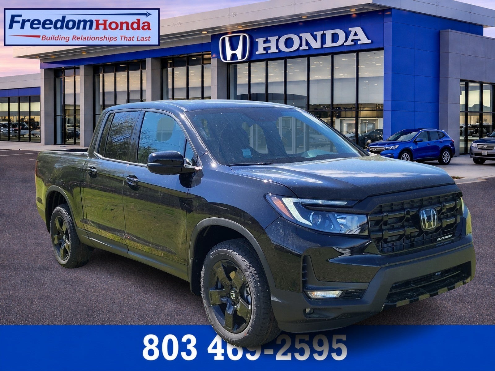 Crystal Black Pearl 2026 Honda Ridgeline Pickup Truck All-Wheel Drive Automatic