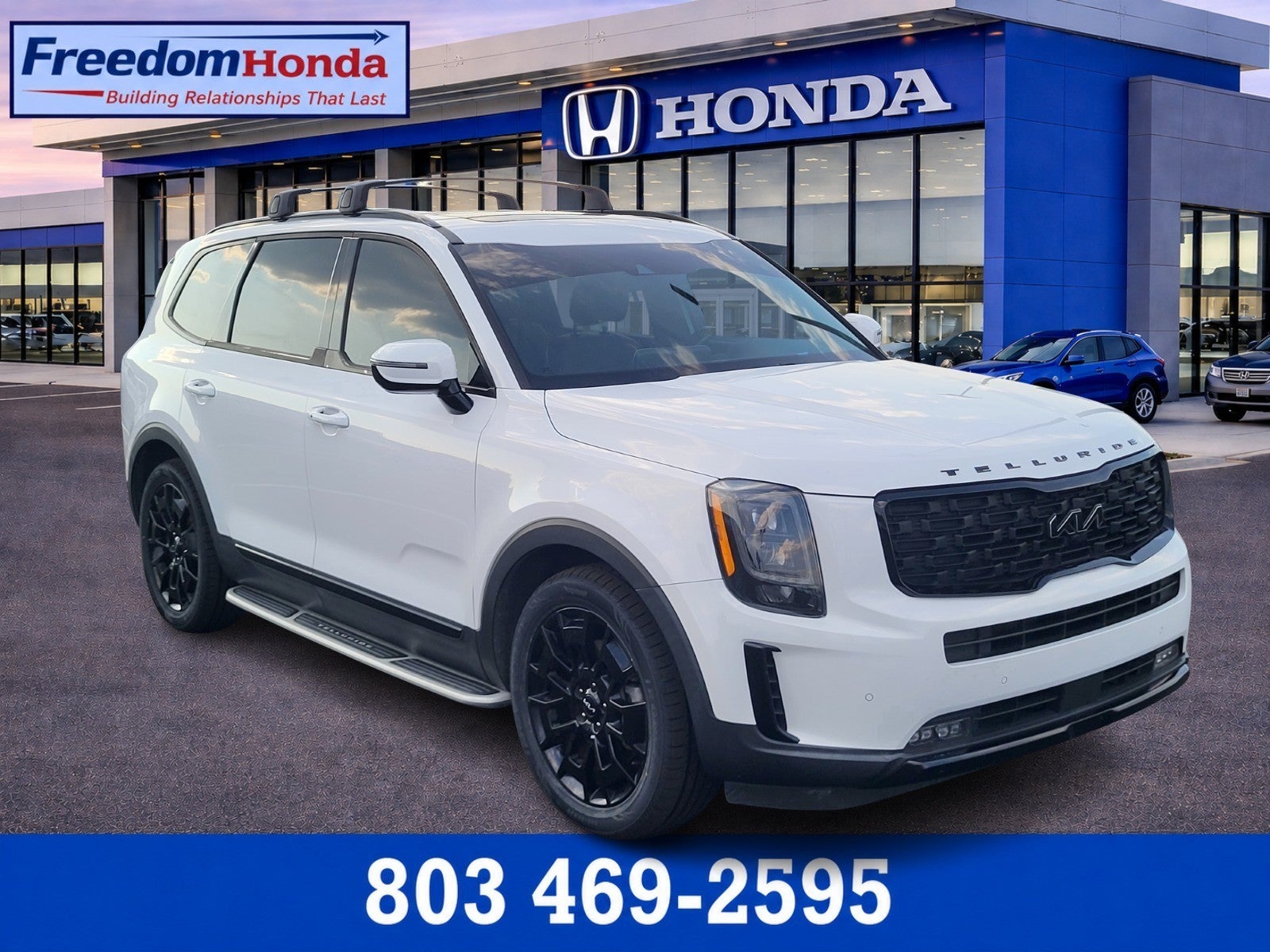 Glacial White Pearl 2022 Kia Telluride SUV / Crossover All-Wheel Drive Automatic
