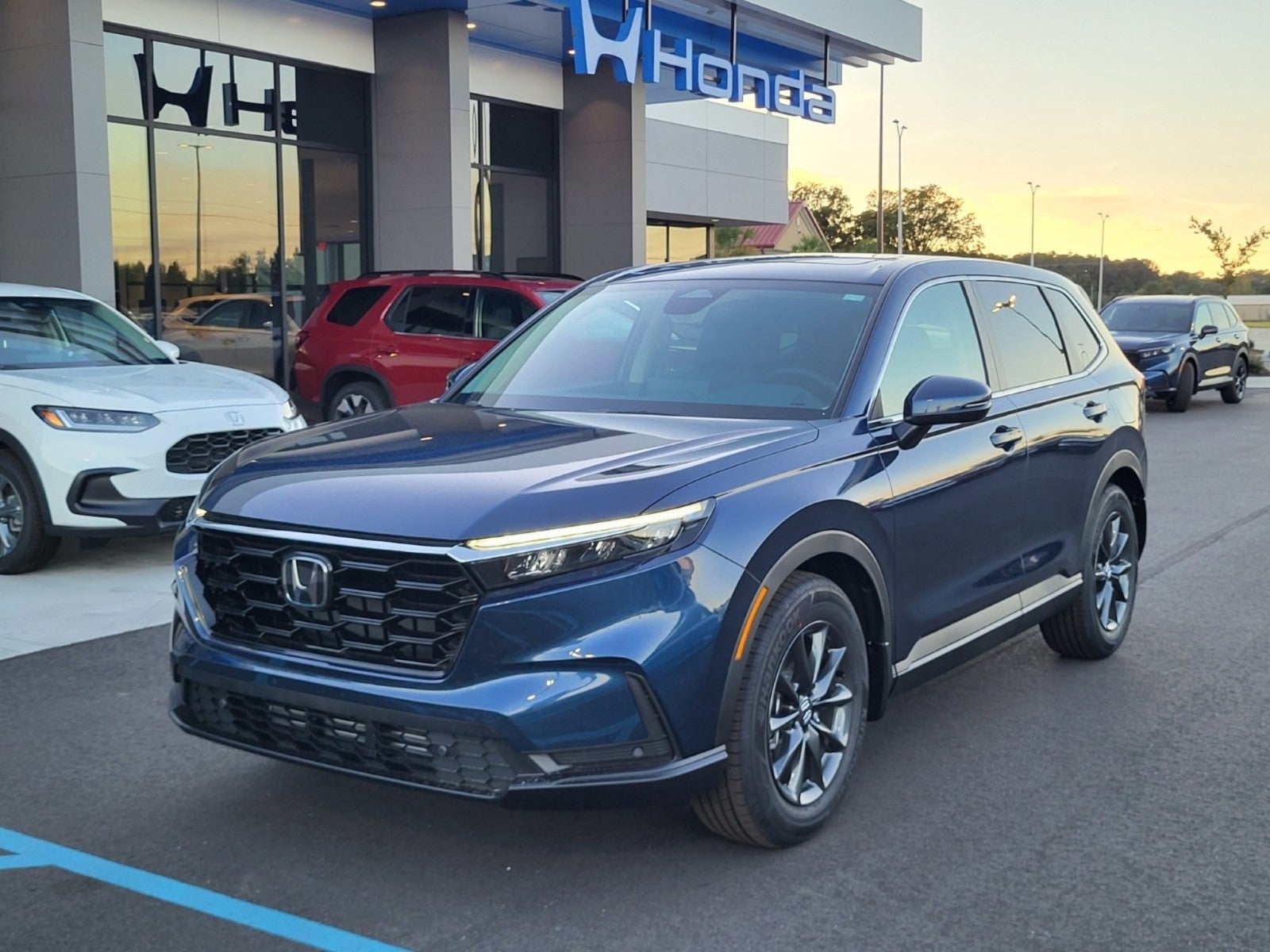 Canyon River Blue Metallic 2027 Honda CR-V SUV / Crossover Front-Wheel Drive Automatic