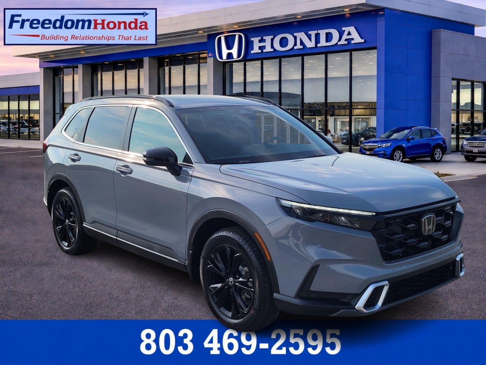 Urban Gray Pearl 2025 Honda CR-V Hybrid SUV / Crossover All-Wheel Drive Automatic