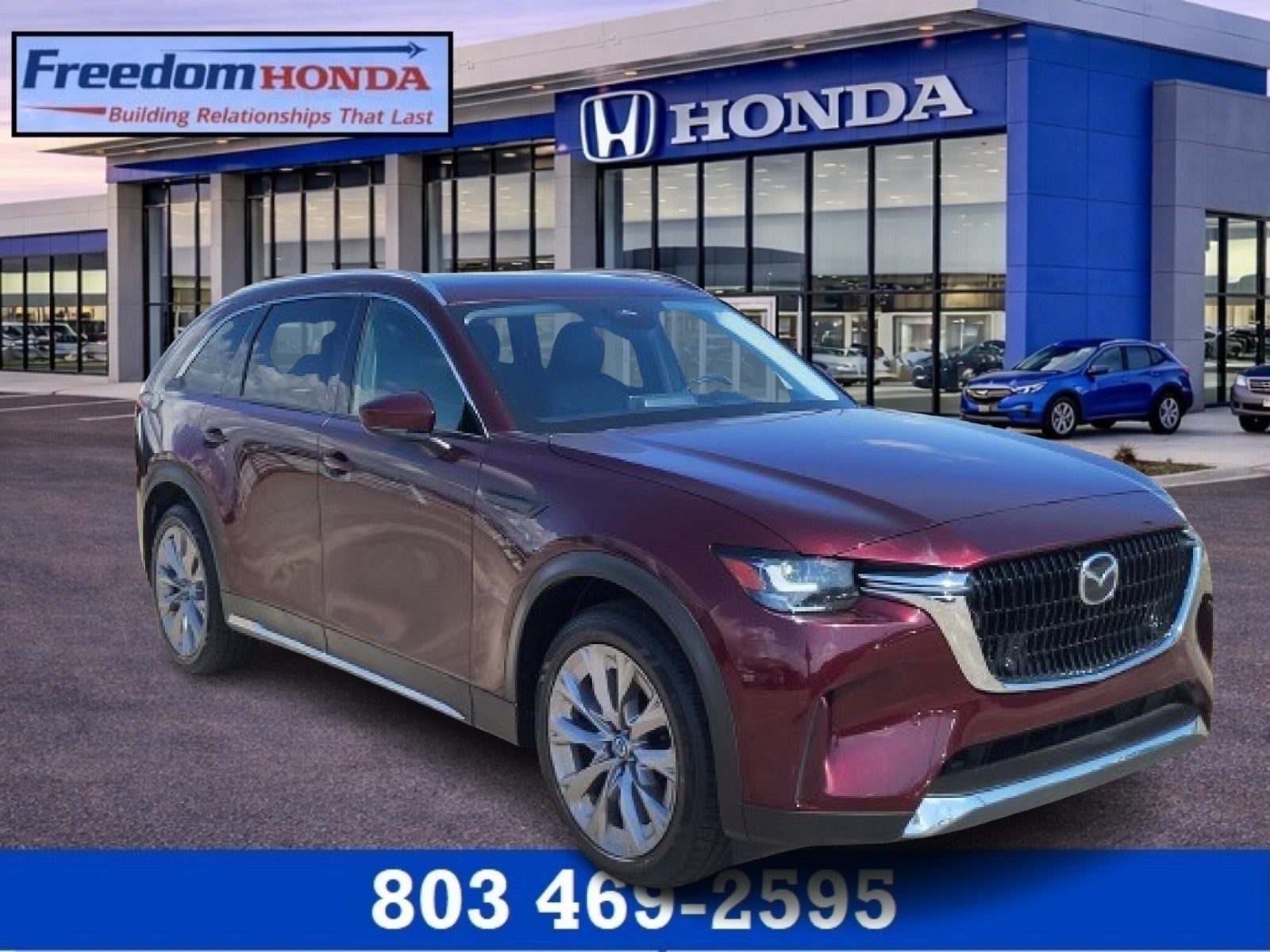 Artisan Red Premium 2024 Mazda CX-90 3.3 Turbo Premium AWD SUV / Crossover All-Wheel Drive Automatic