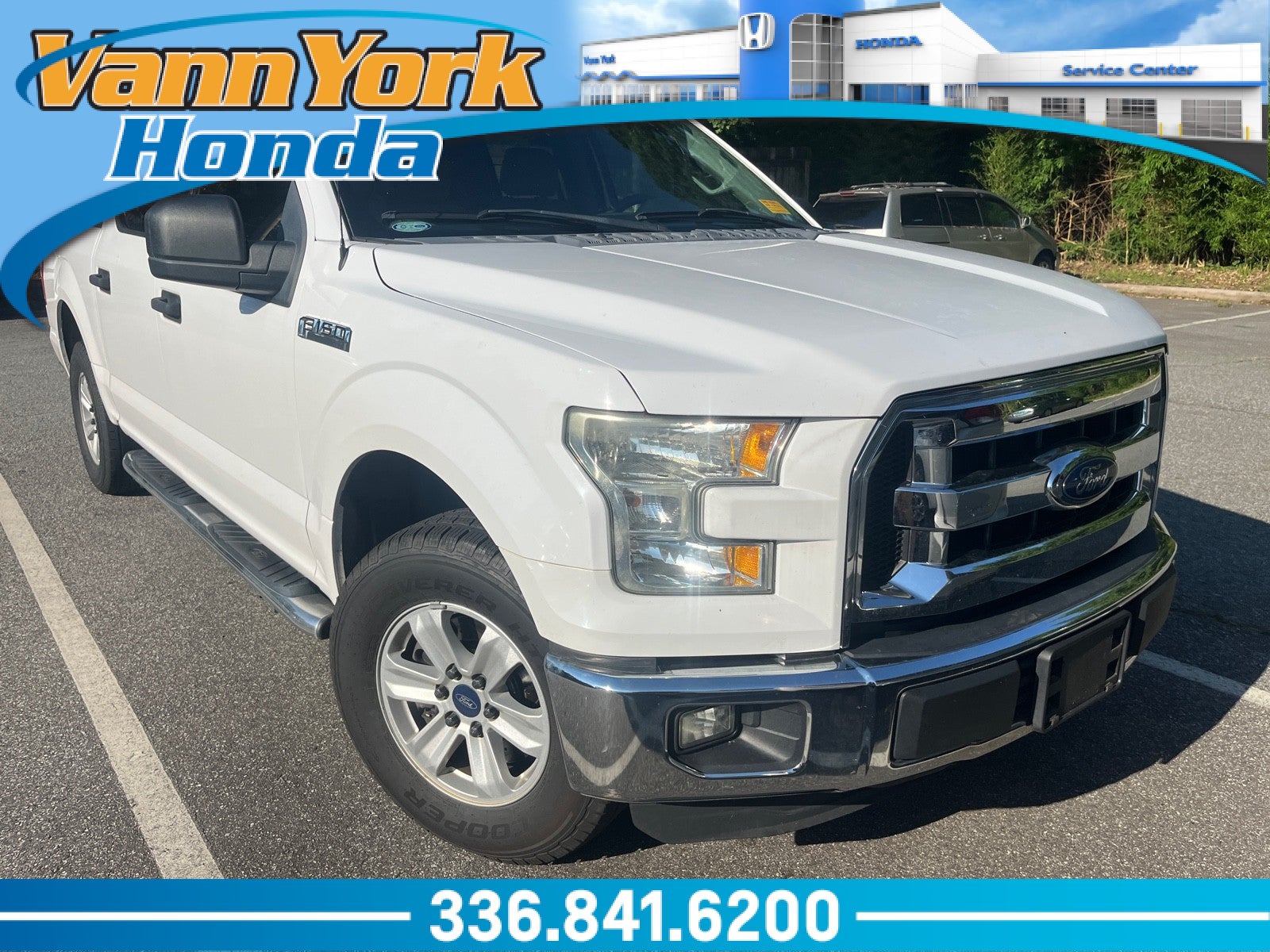 Oxford White 2016 Ford F-150 XLT SuperCrew Pickup Truck 4X2 Automatic