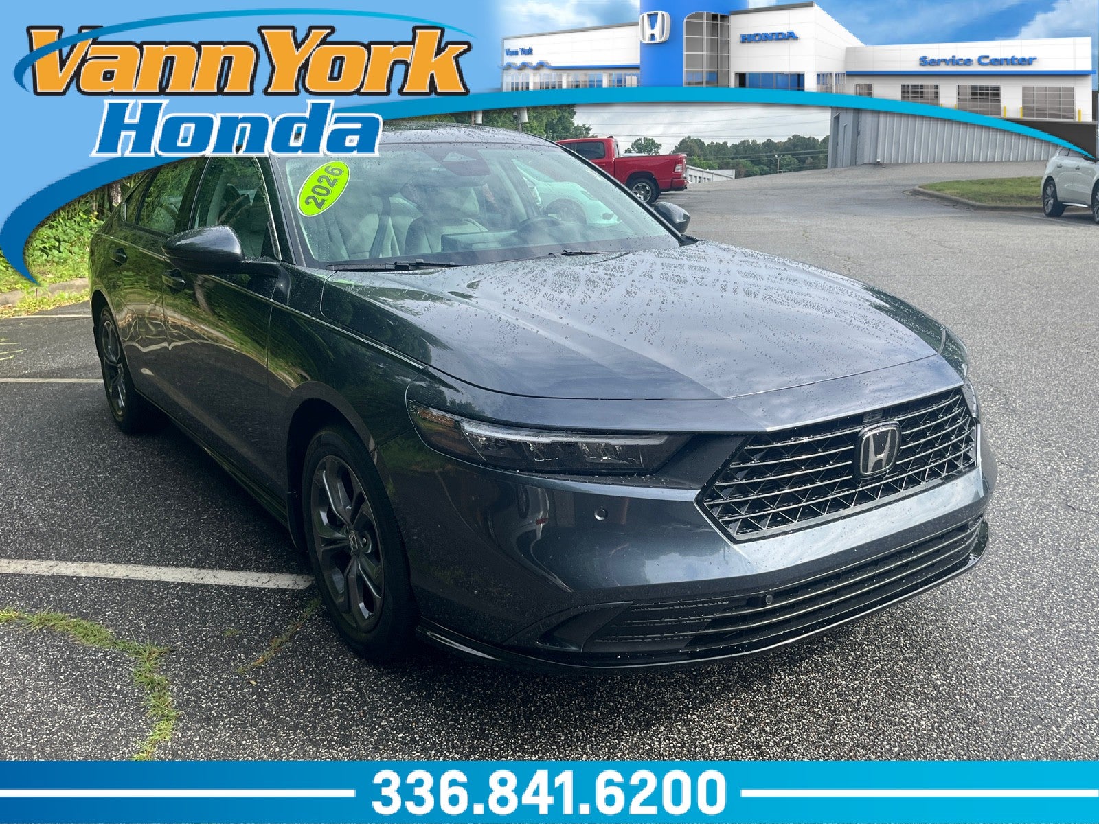 Meteorite Gray Metallic 2026 Honda Accord Hybrid Sedan Front-Wheel Drive Automatic