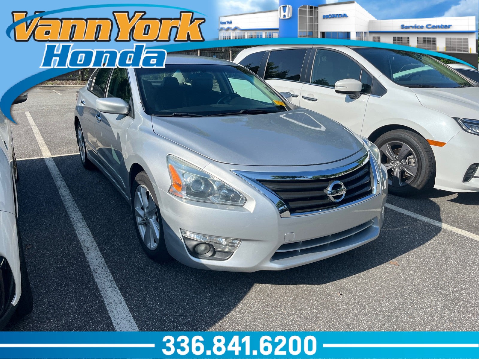 Brilliant Silver 2015 Nissan Altima Sedan Front-Wheel Drive Automatic