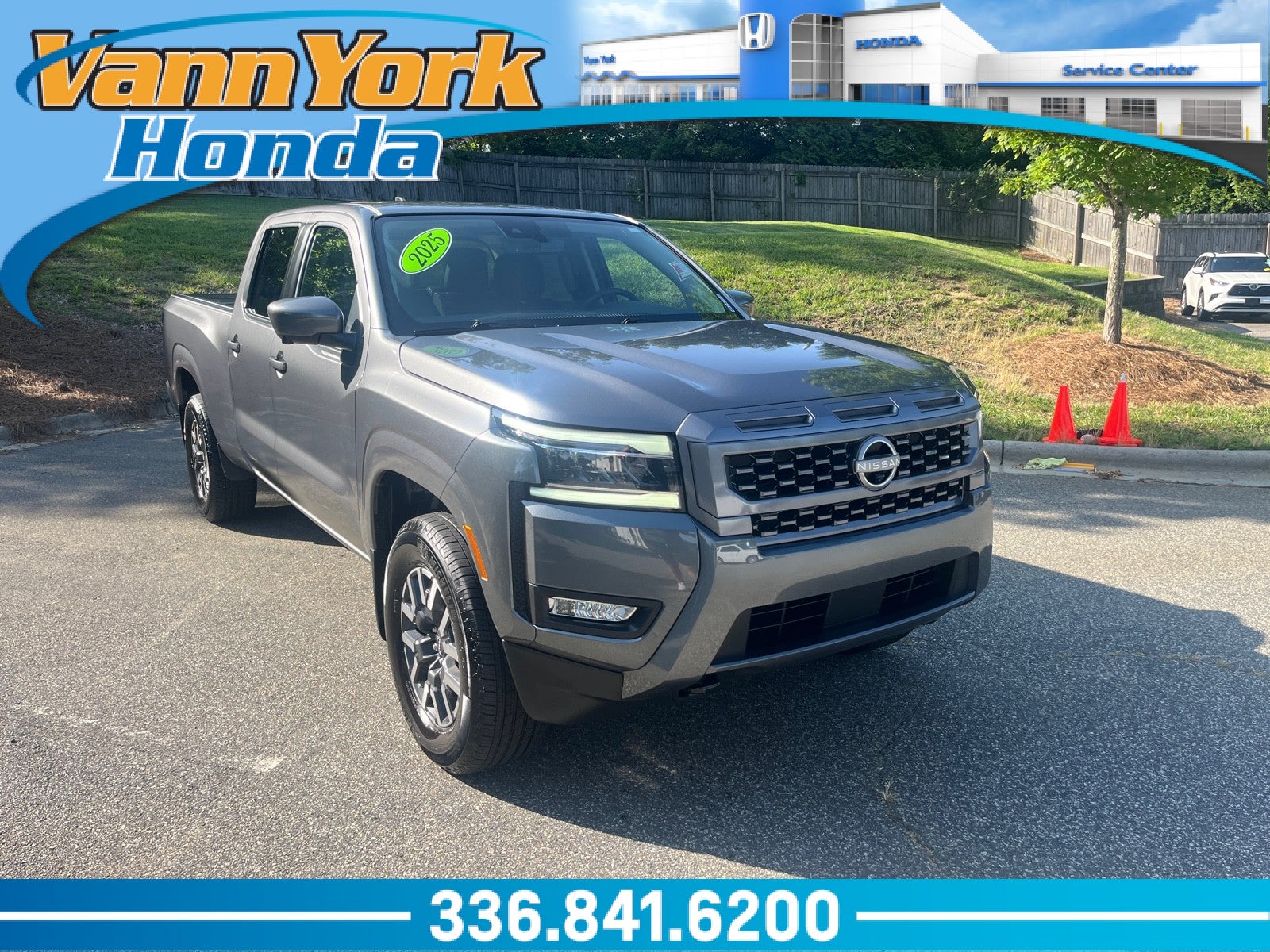 Gray (Gun Metallic) 2025 Nissan Frontier Pickup Truck Four-Wheel Drive Automatic